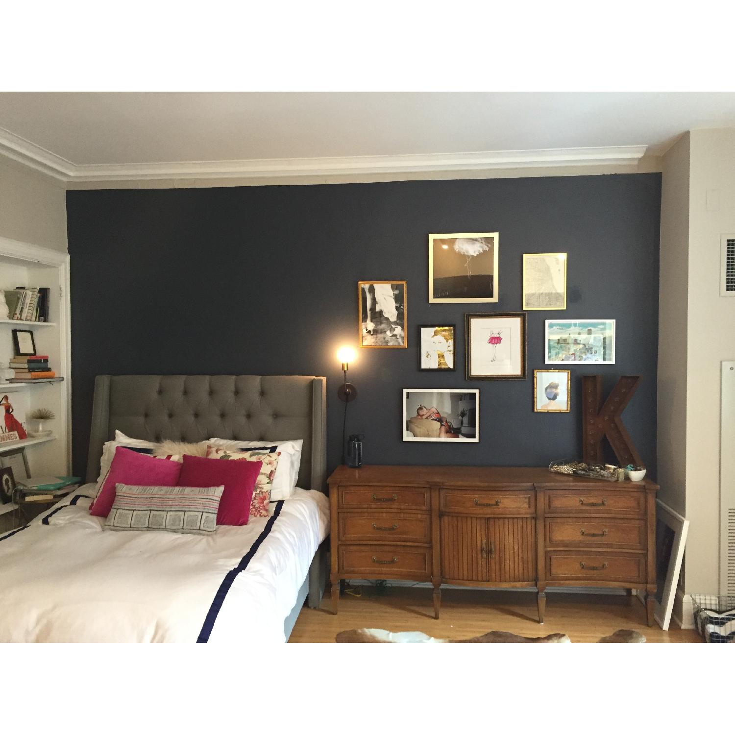 Joss & Main Upholstered Full Size Bed Frame - image-3