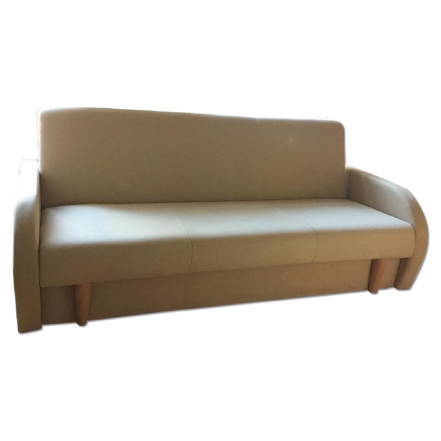 Sleeper Sofa w/ Storage - image-0
