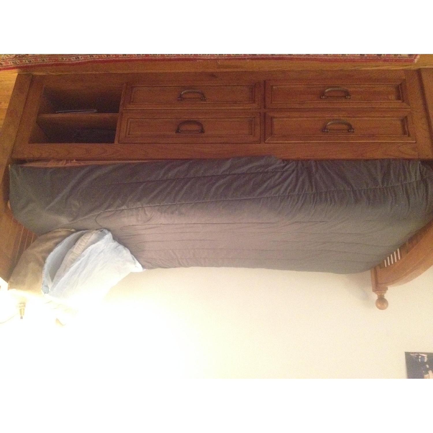 Twin Size Bed Frame w/ Storage Drawers - image-2