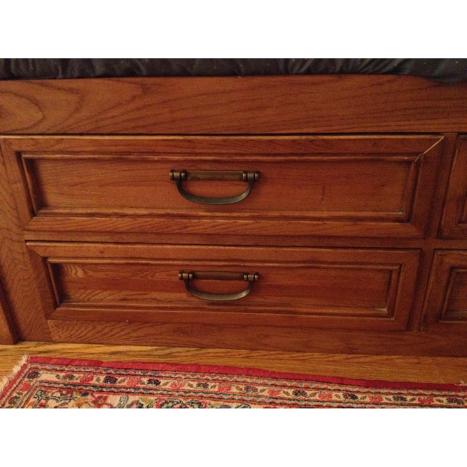 Twin Size Bed Frame w/ Storage Drawers - image-3