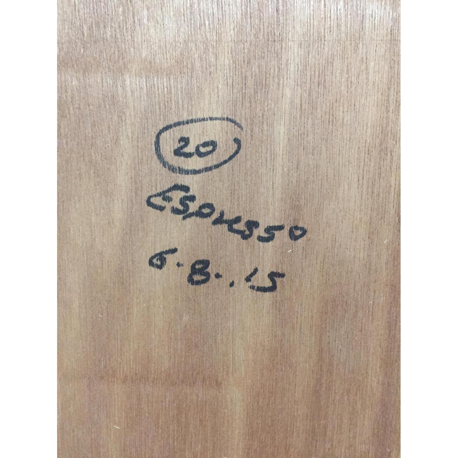 Custom-Built Espresso Wood Bookcase - image-3