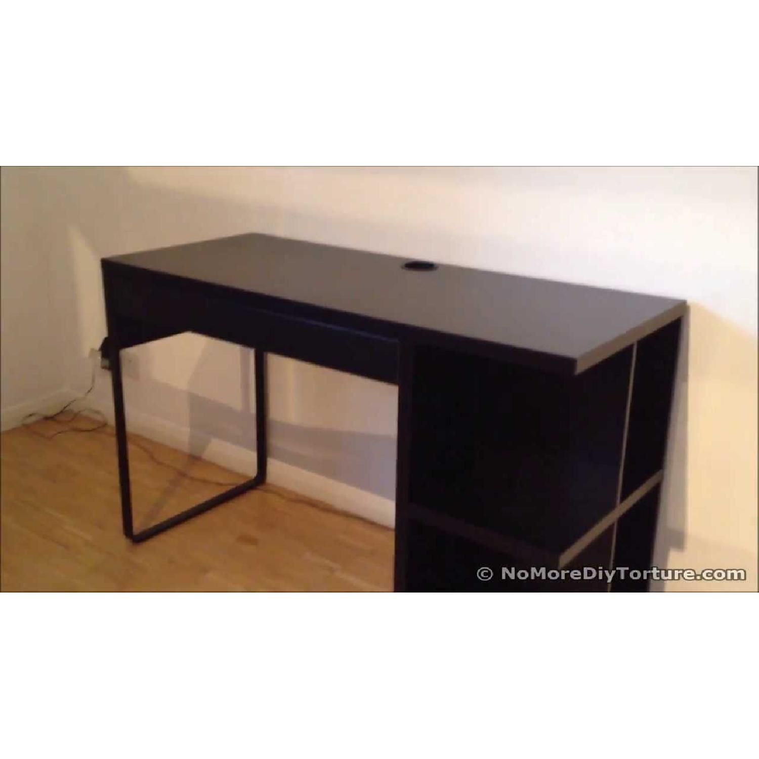 Ikea Micke Desk w/ Integrated Storage - AptDeco