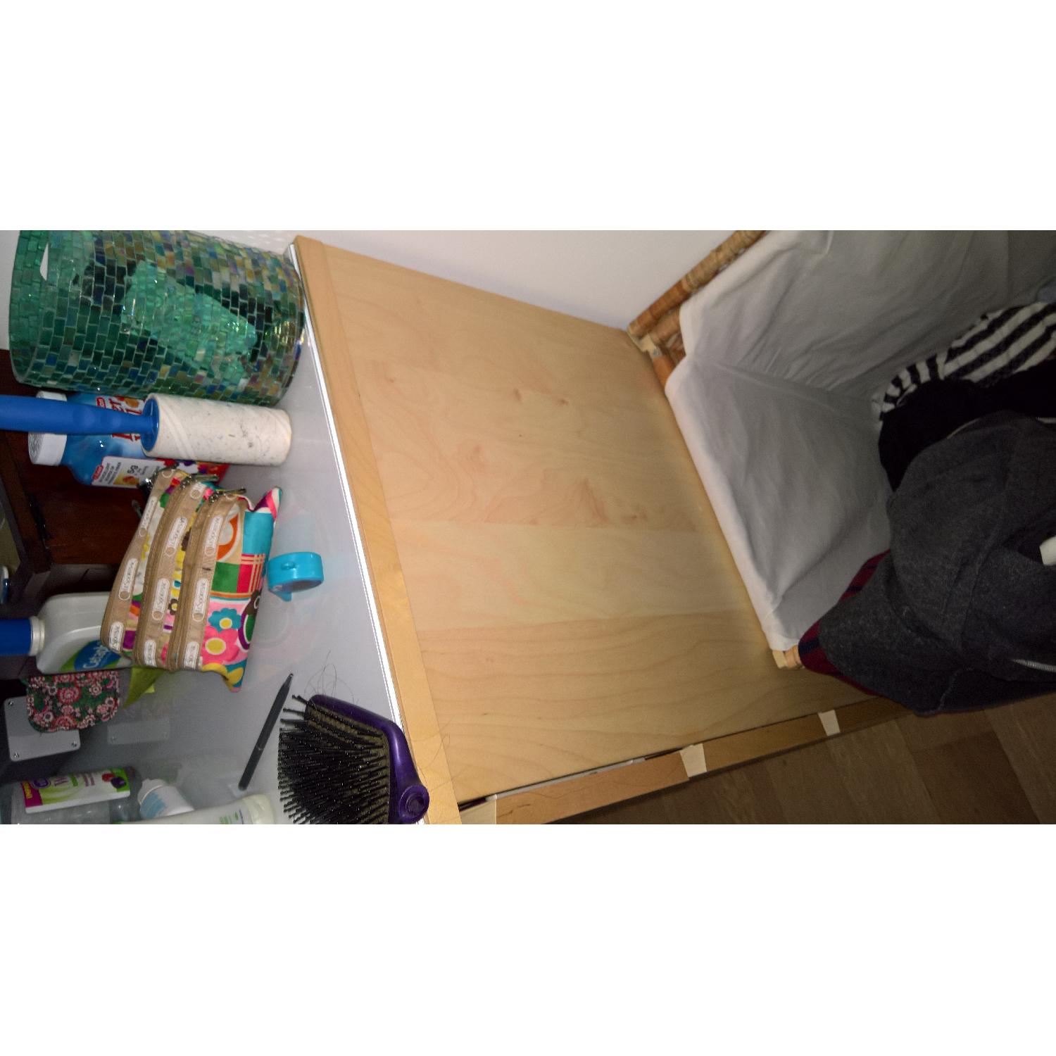 Ikea Malm 4 Drawer Dressers w/ Glass Top - image-2