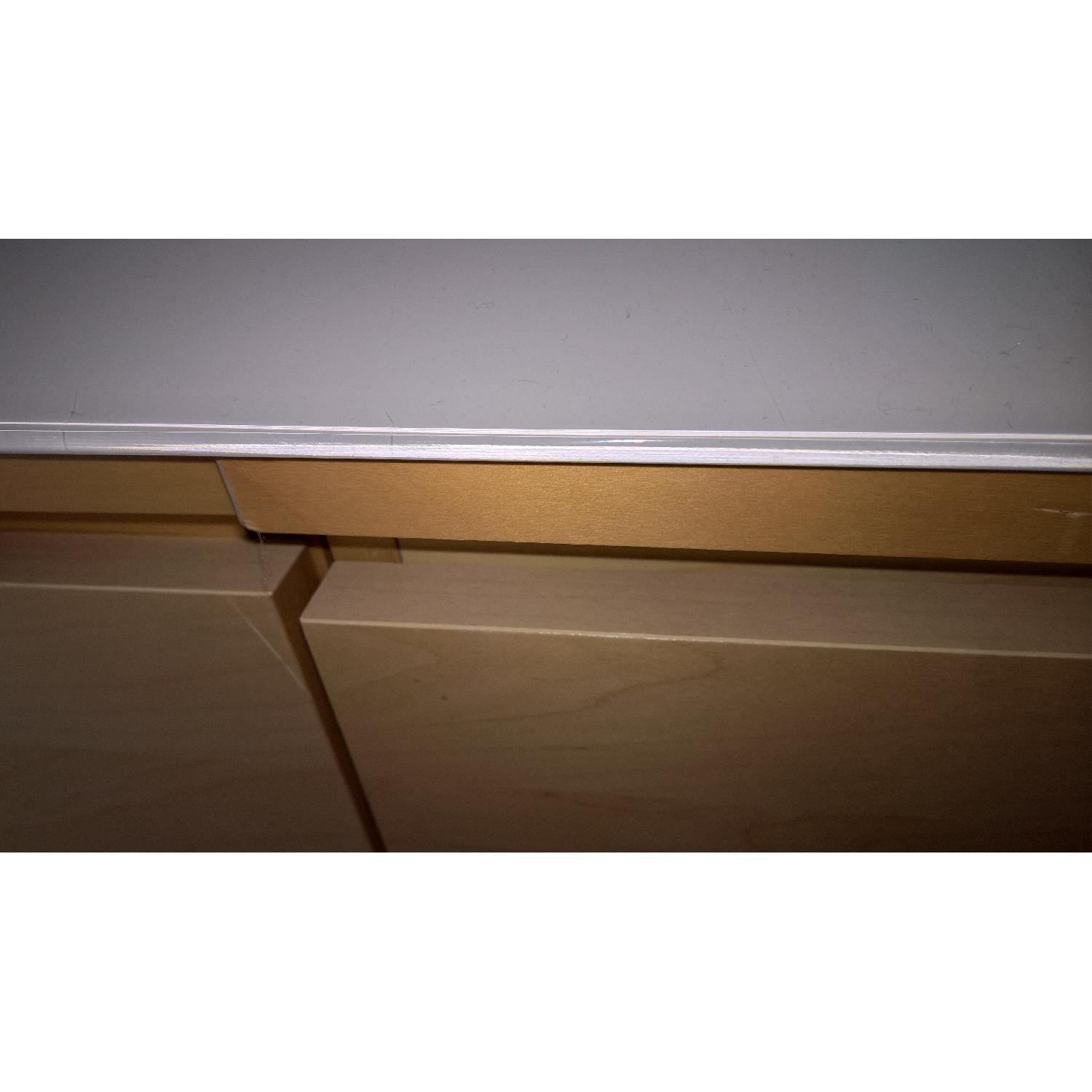 Ikea Malm 4 Drawer Dressers w/ Glass Top - image-4