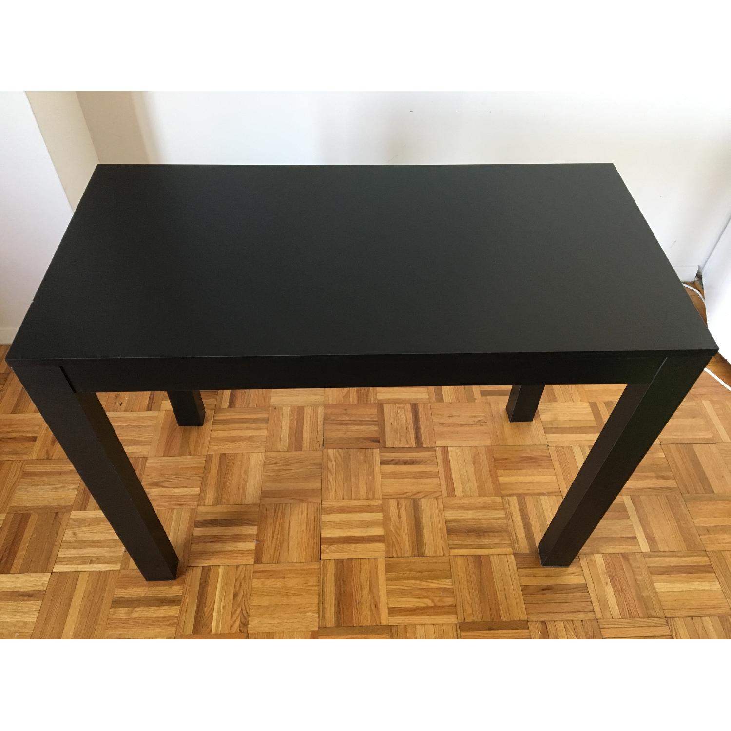 Altra Furniture Parsons Desk w/ Drawer in Black - image-3