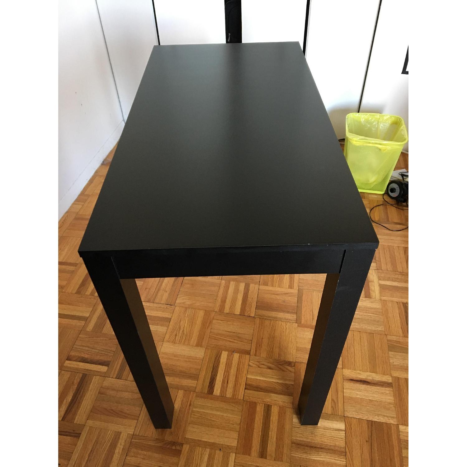 Altra Furniture Parsons Desk w/ Drawer in Black - image-4