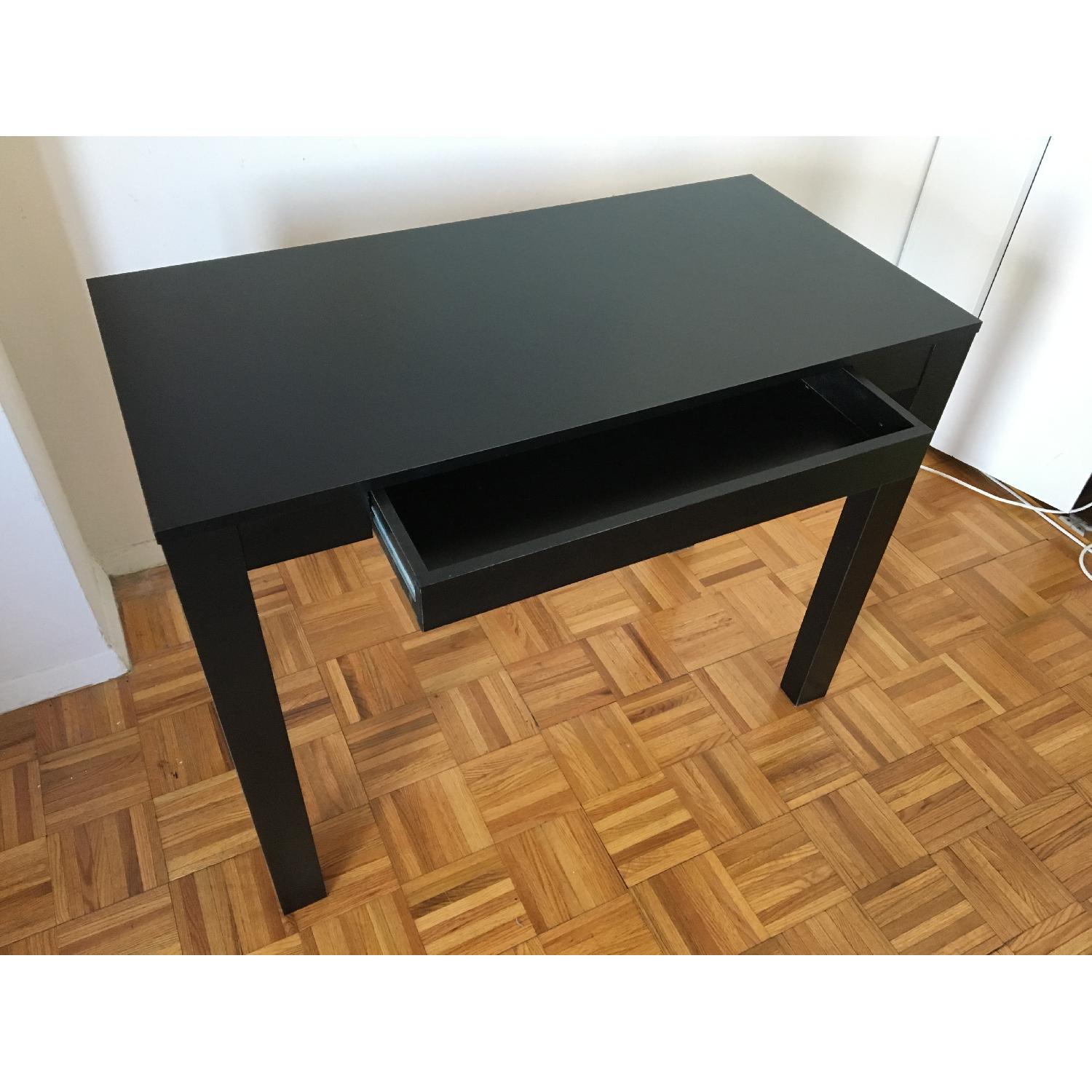 Altra Furniture Parsons Desk w/ Drawer in Black - image-5