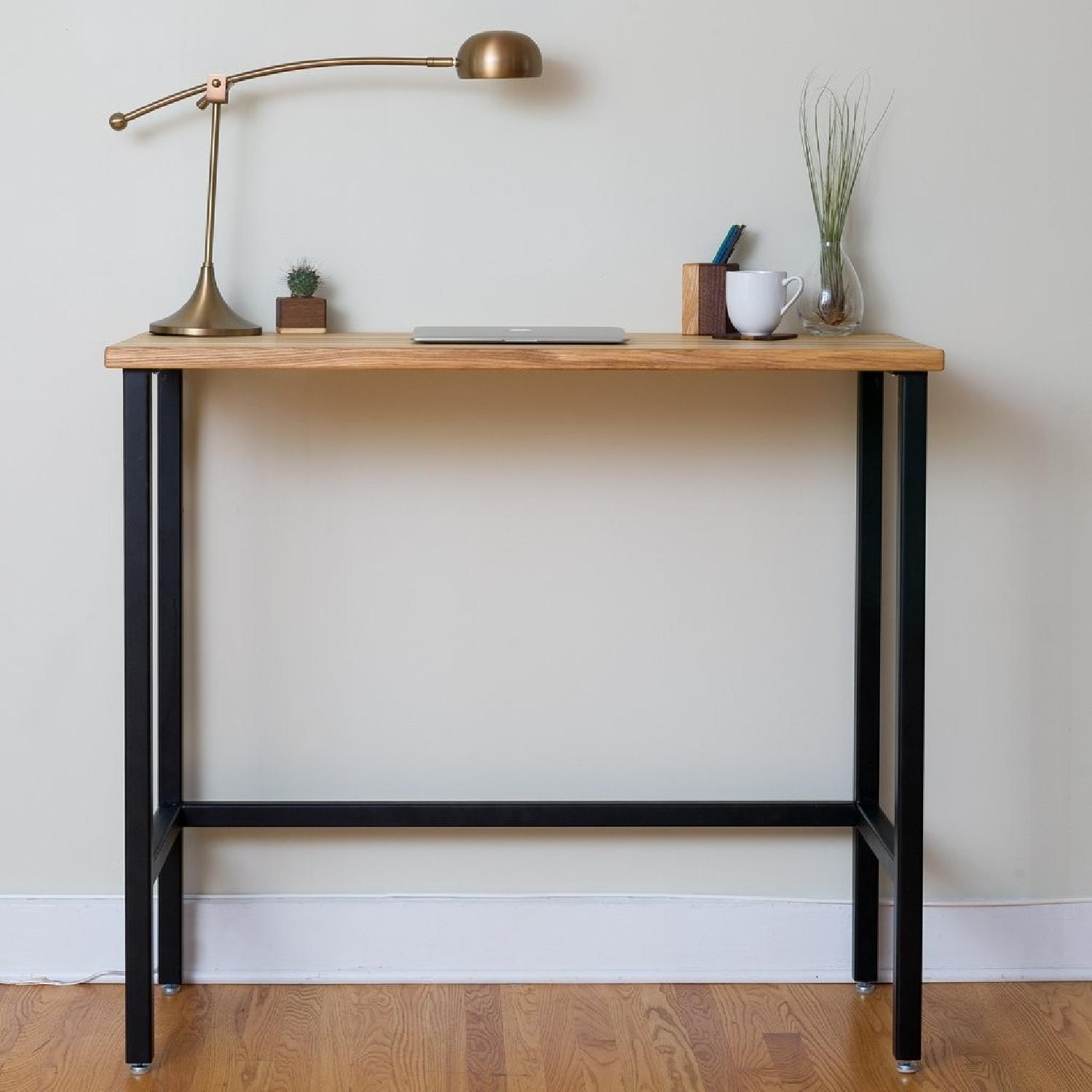 New Haven Custom Crafted Wood & Steel Standing Desk - image-1