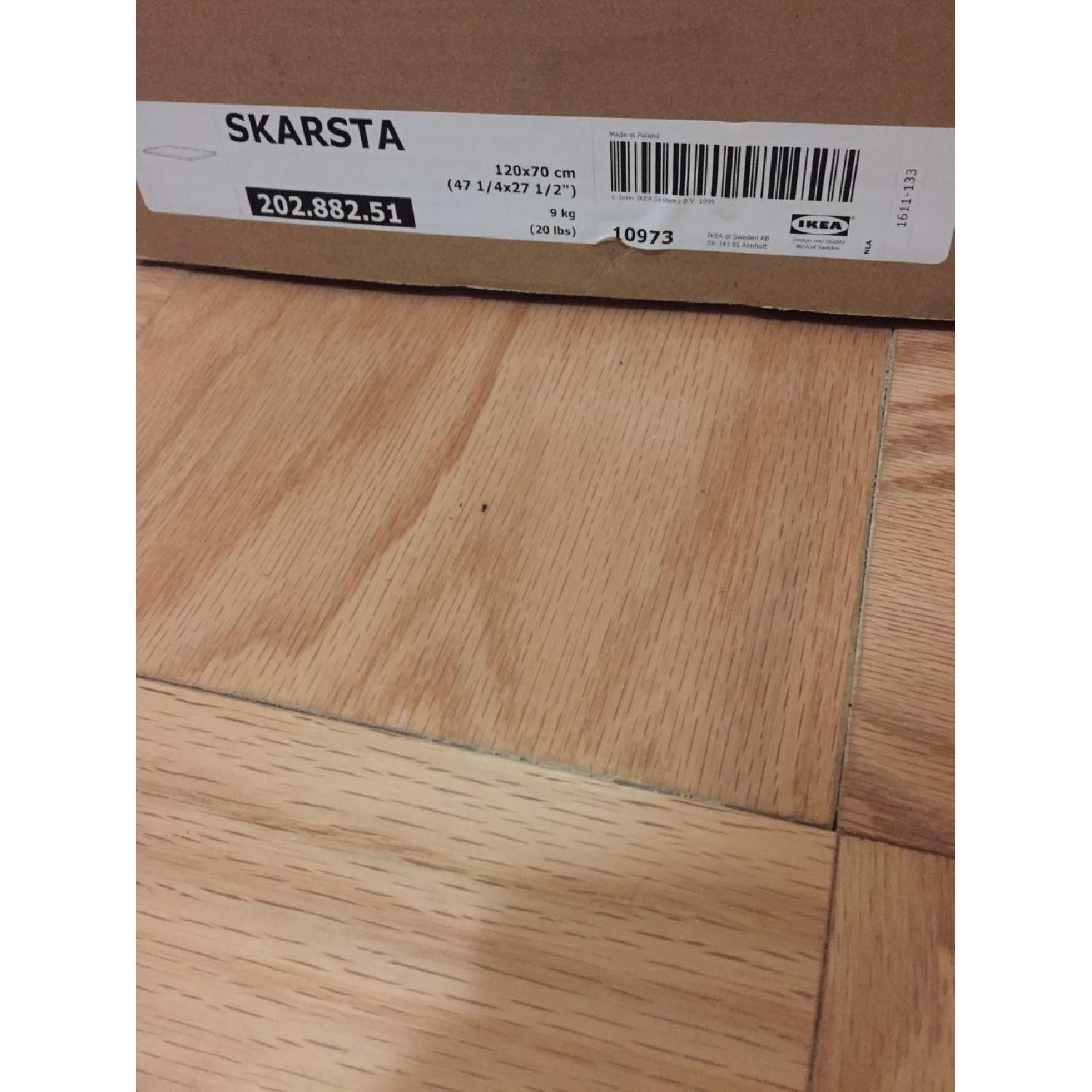 IKea Skarsta White Sit/Stand Desk - image-6