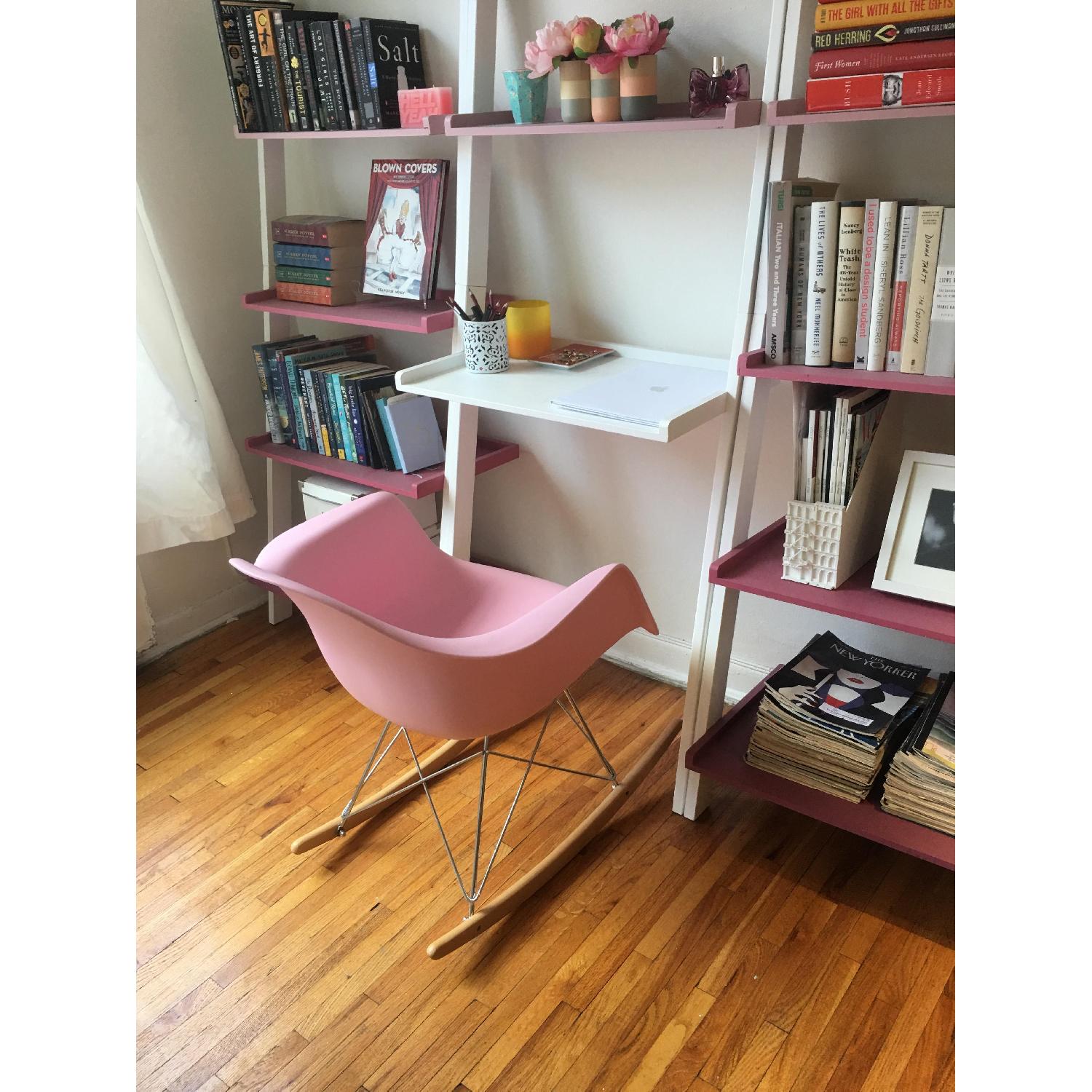 Pink Replica Eames Rocking Chair - image-1