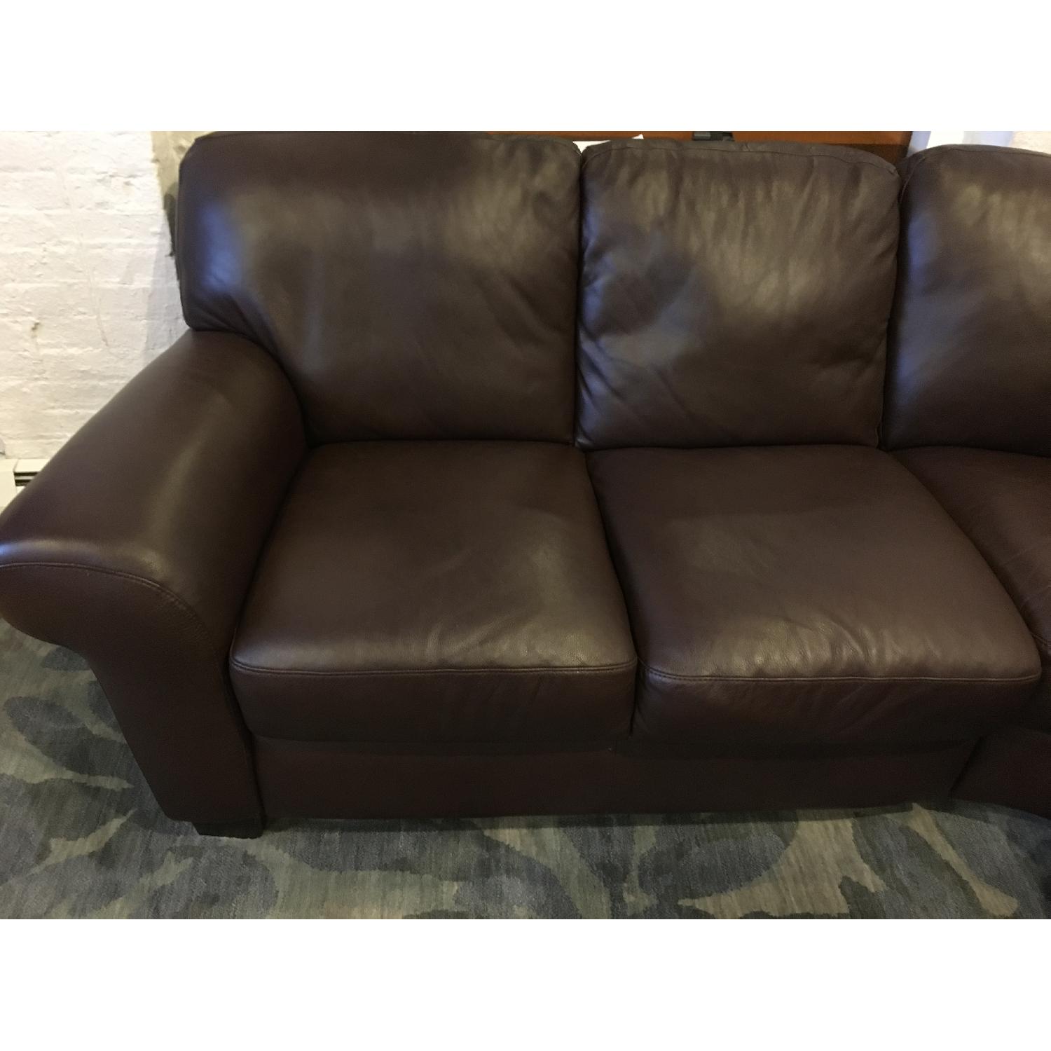 Natuzzi 3-Piece Leather Sectional Sofa - image-3