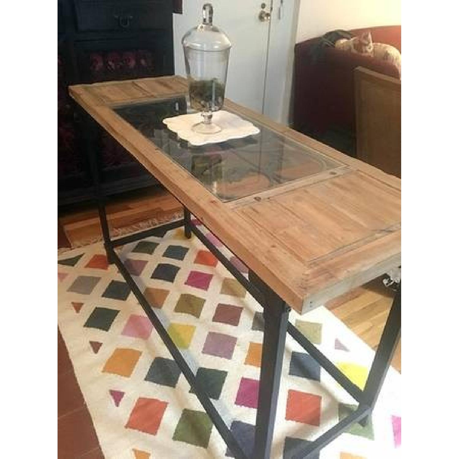 Industrial Chic Console Table - image-1
