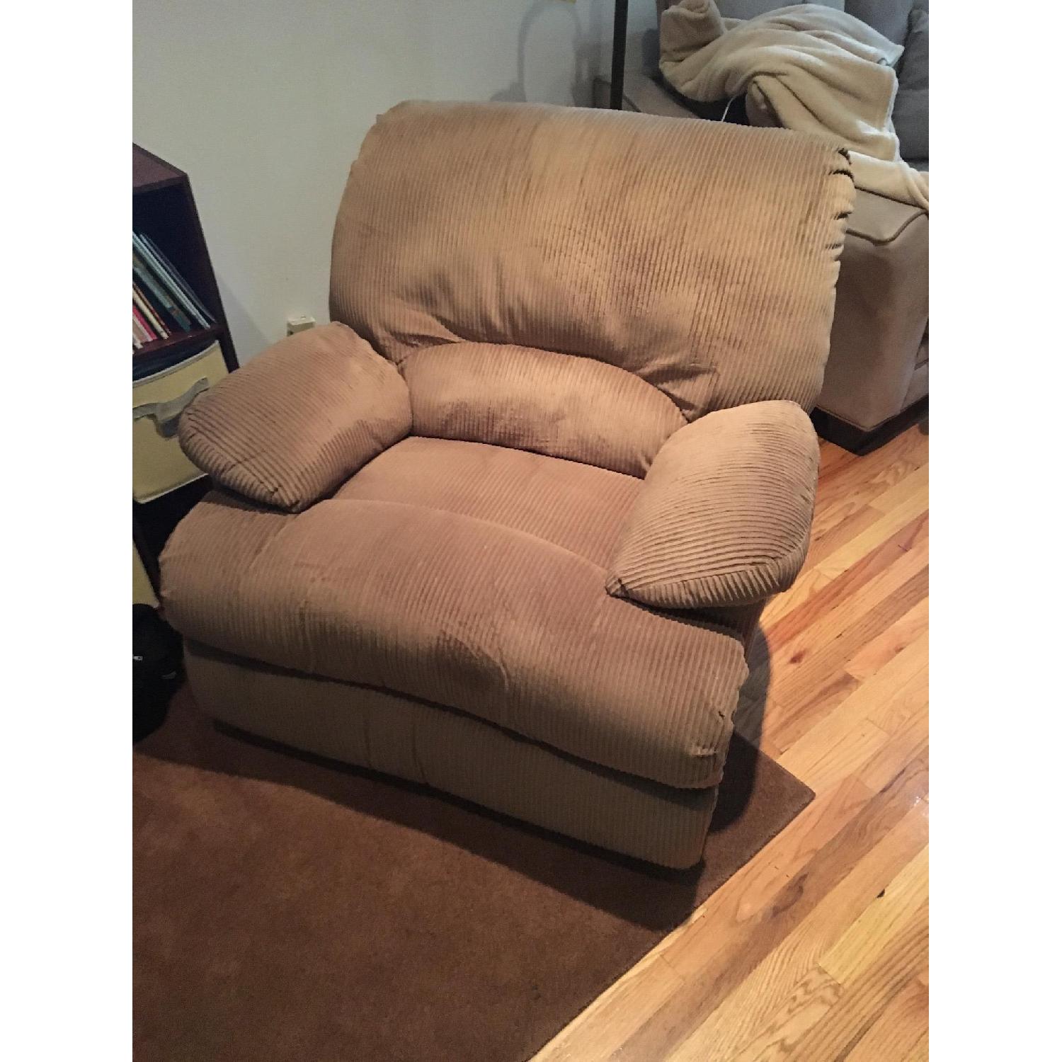 Corduroy Recliner - image-1