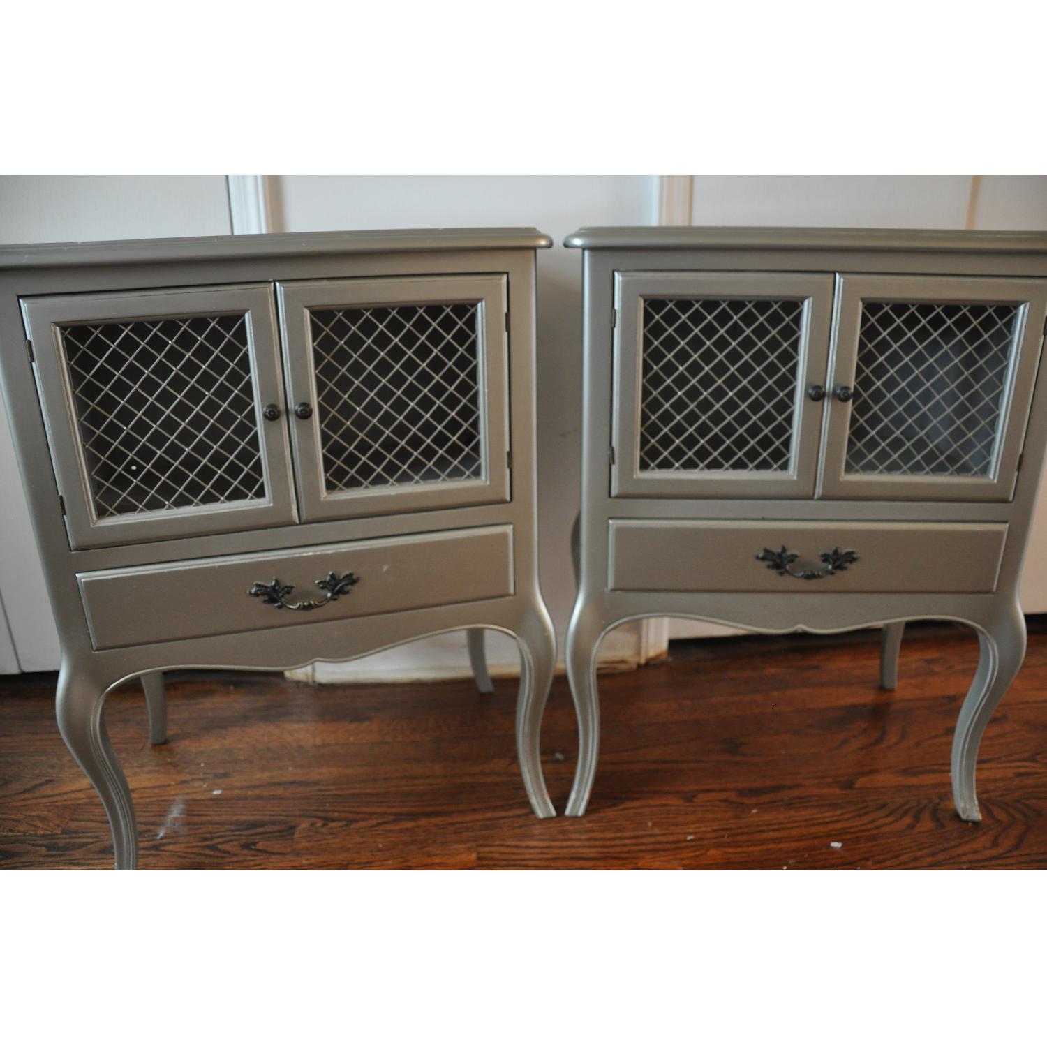 Vintage French Provincial Nightstands - image-1