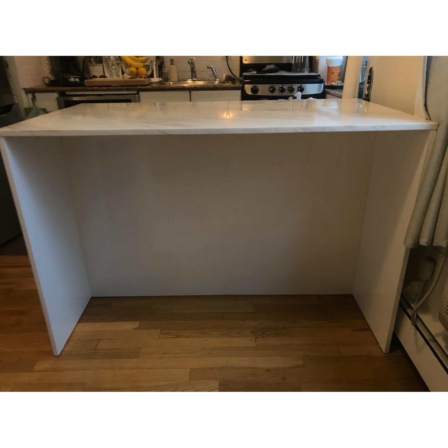 CB2 Marble Top Island - image-2