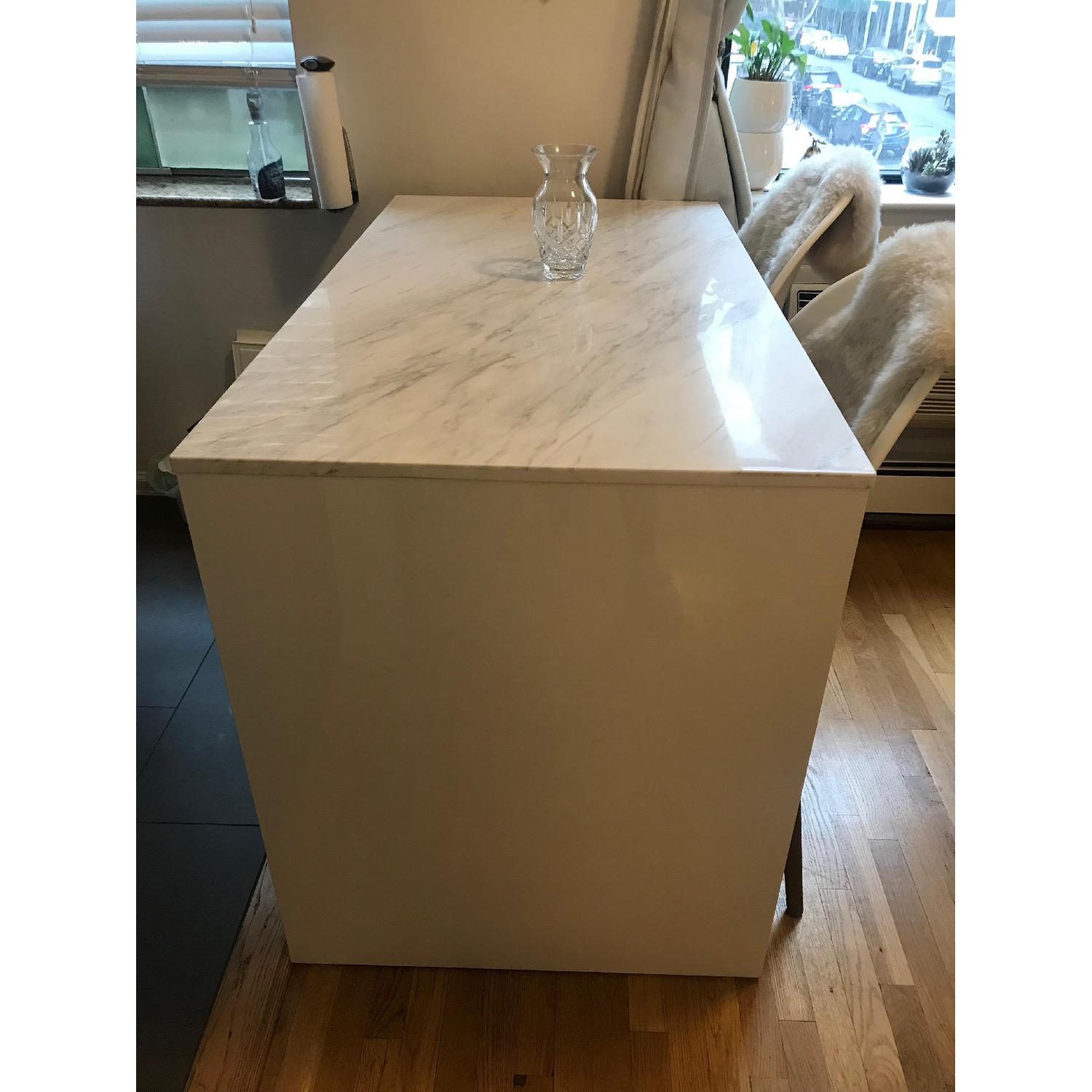 CB2 Marble Top Island - image-3