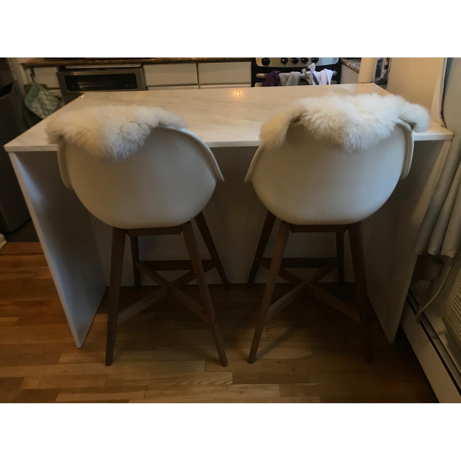 CB2 Marble Top Island - image-5