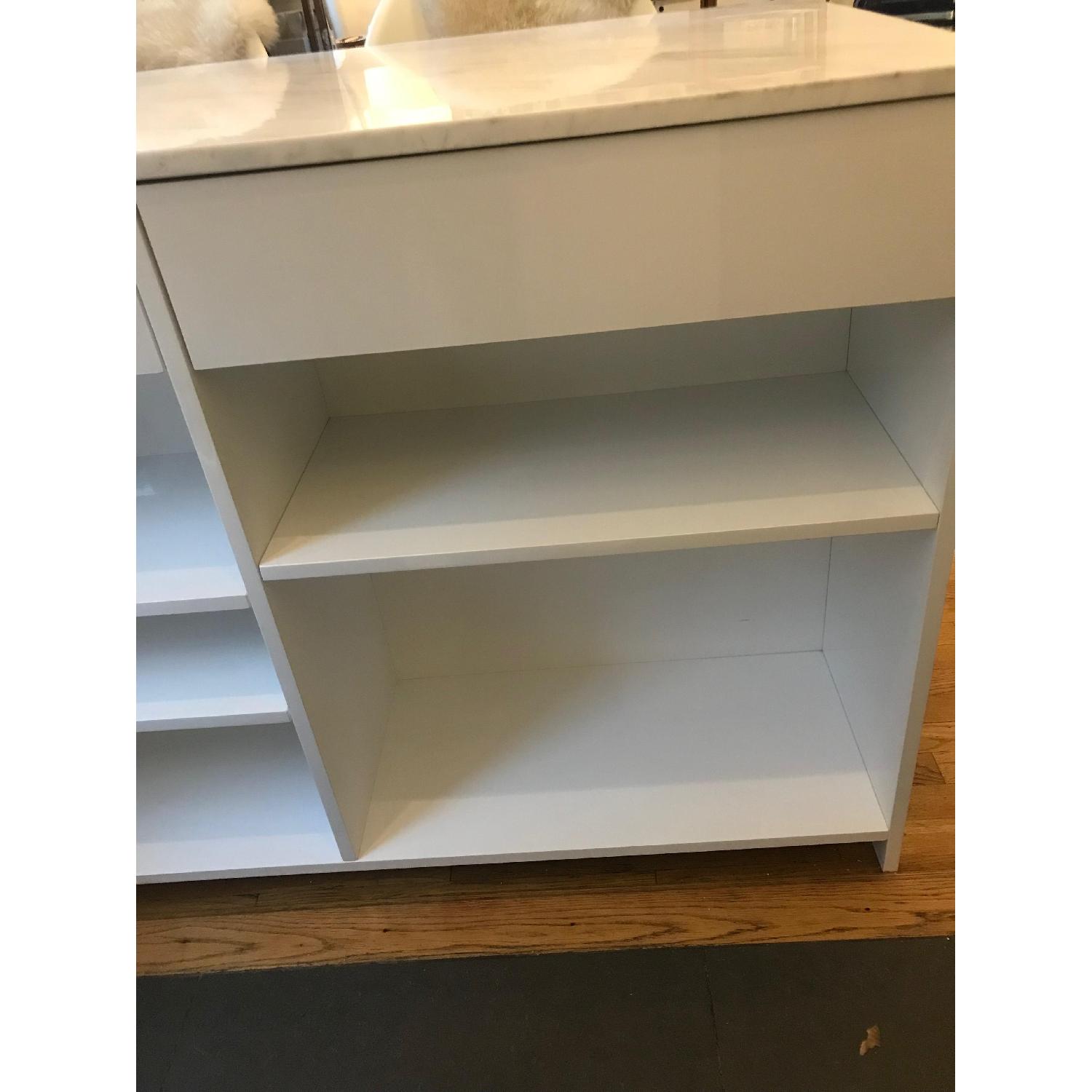 CB2 Marble Top Island - image-6