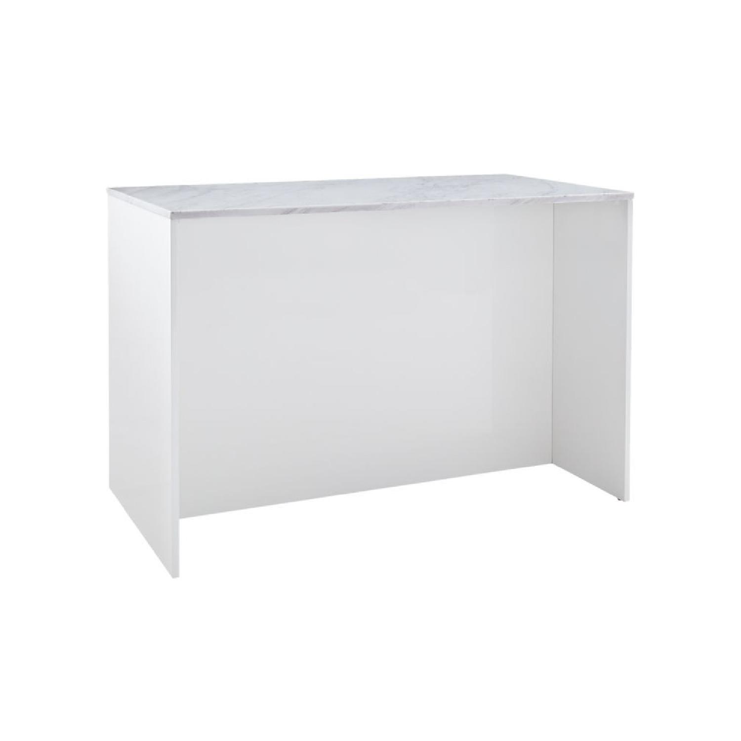 CB2 Marble Top Island - image-10