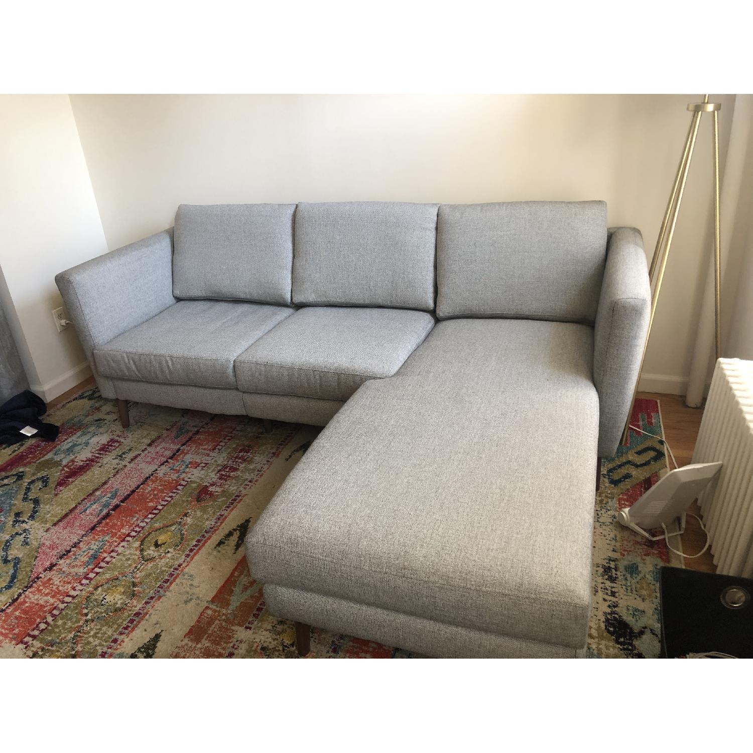 Burrow 3-Piece Chaise Sectional Sofa - image-4