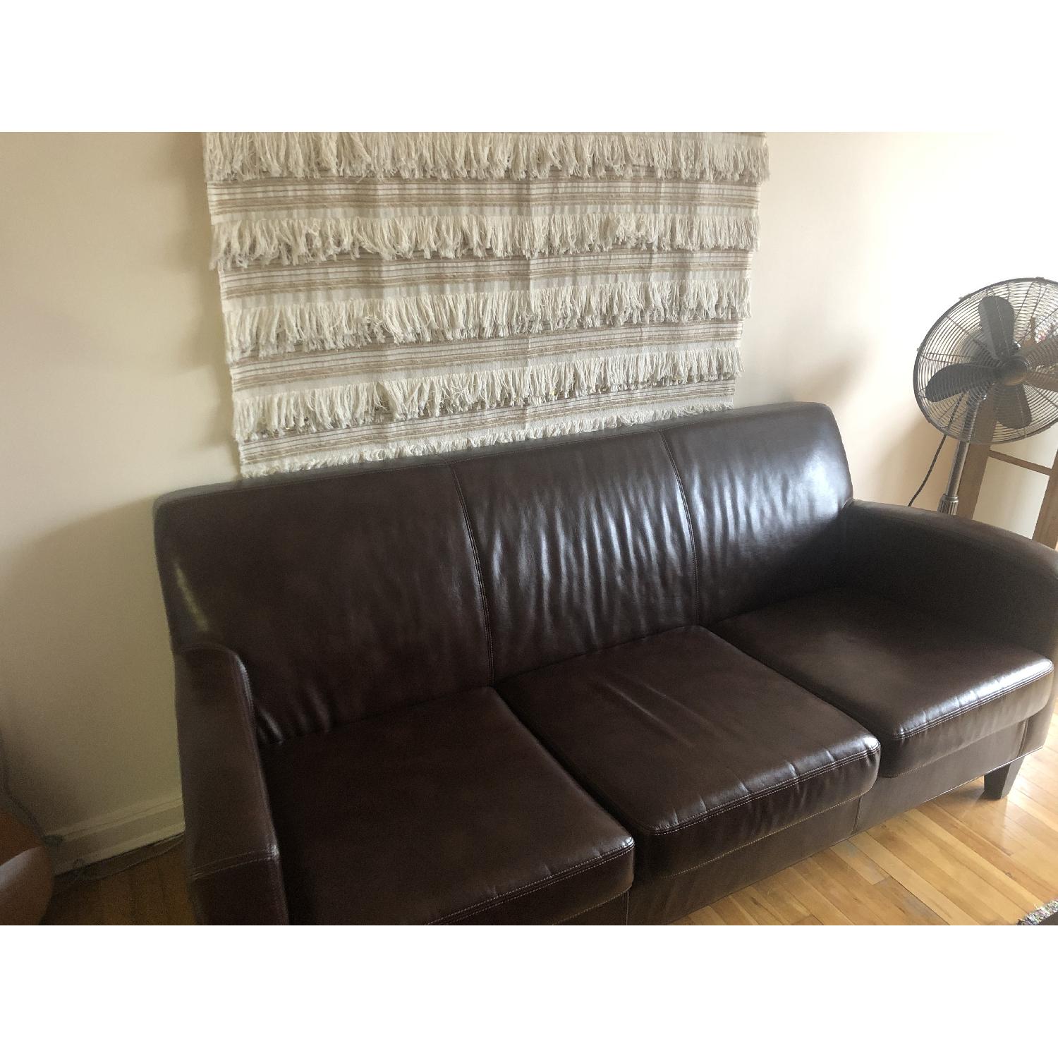 Ikea Jappling Dark Brown Sofa - image-1
