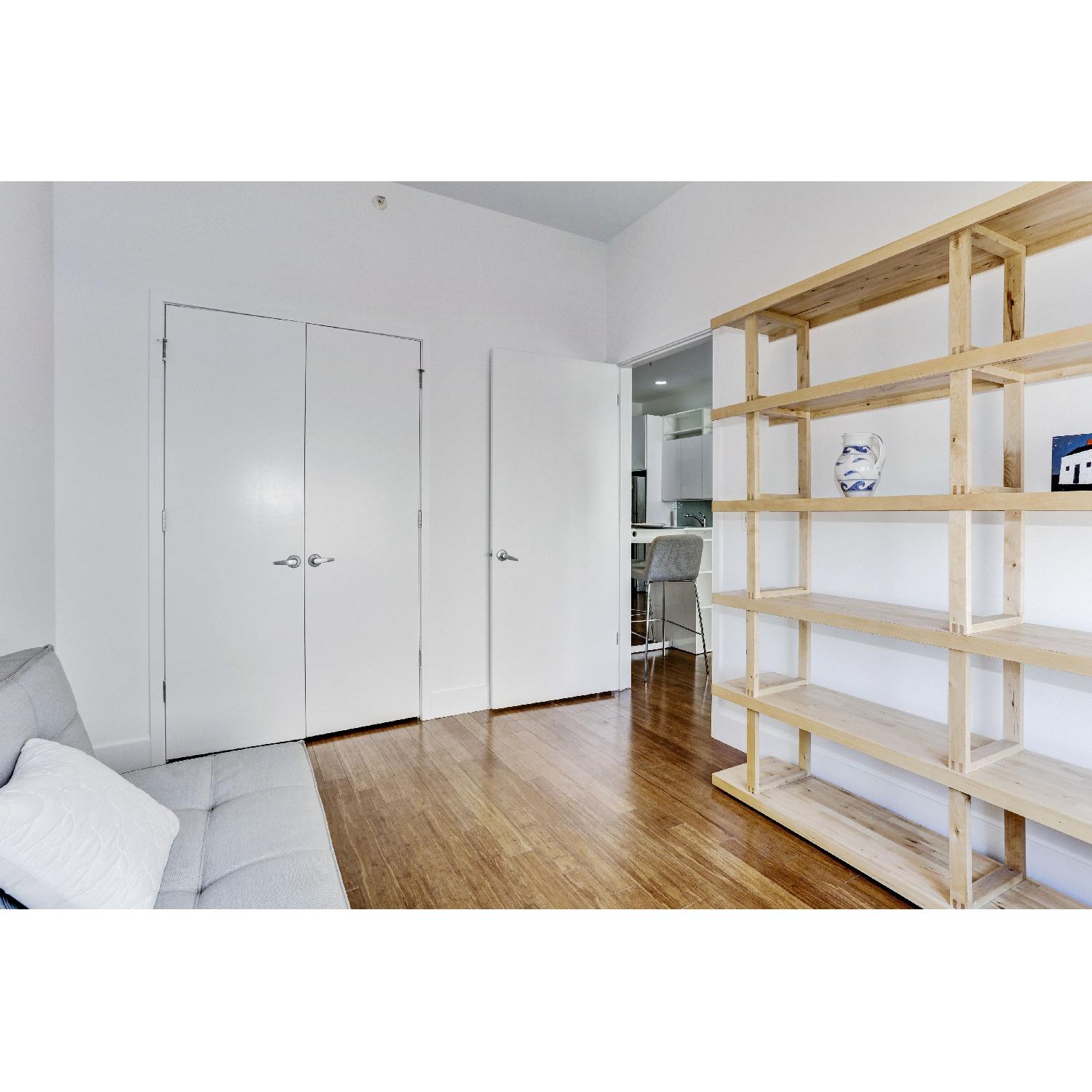 Blond Wood Bookcase - image-2