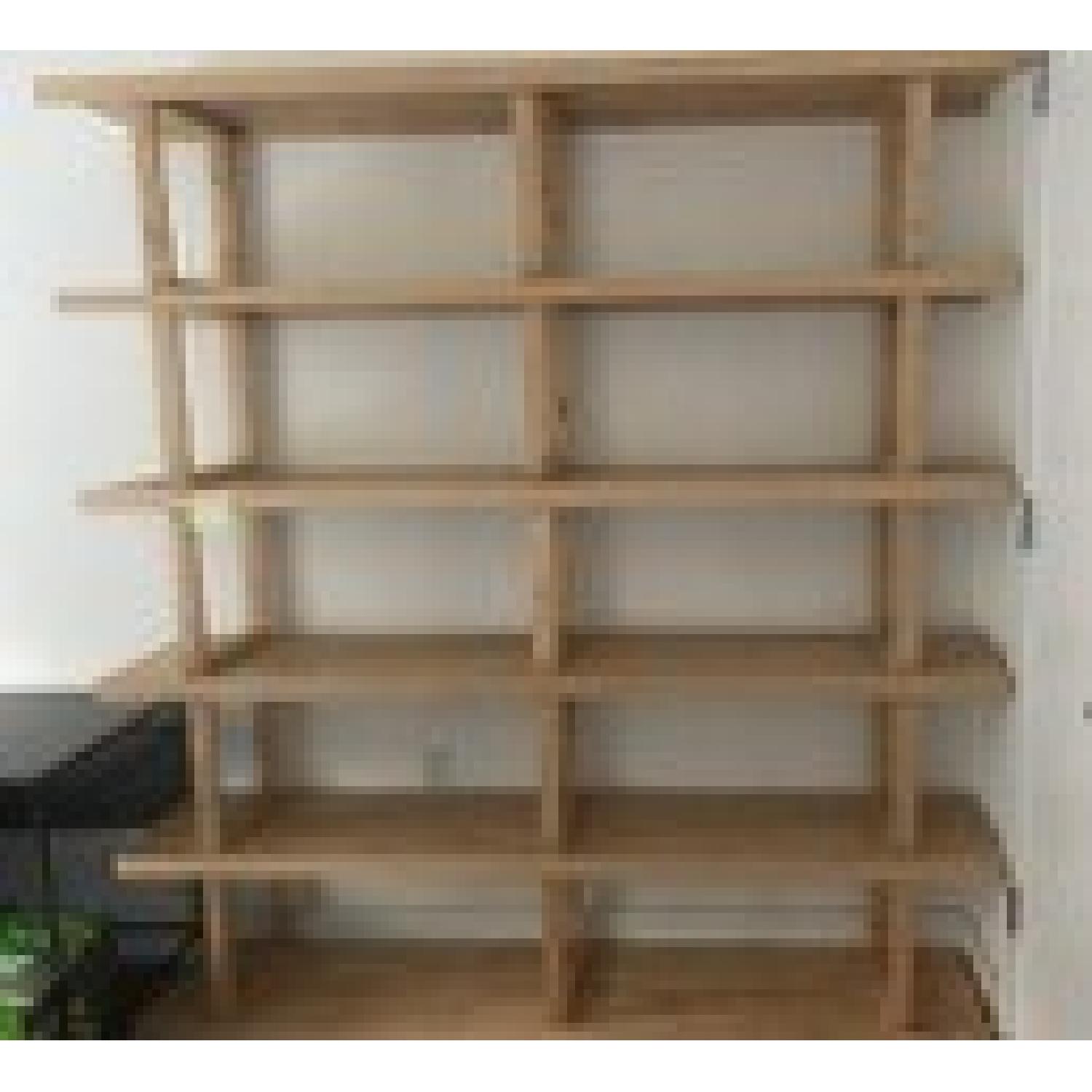 Blond Wood Bookcase - image-3