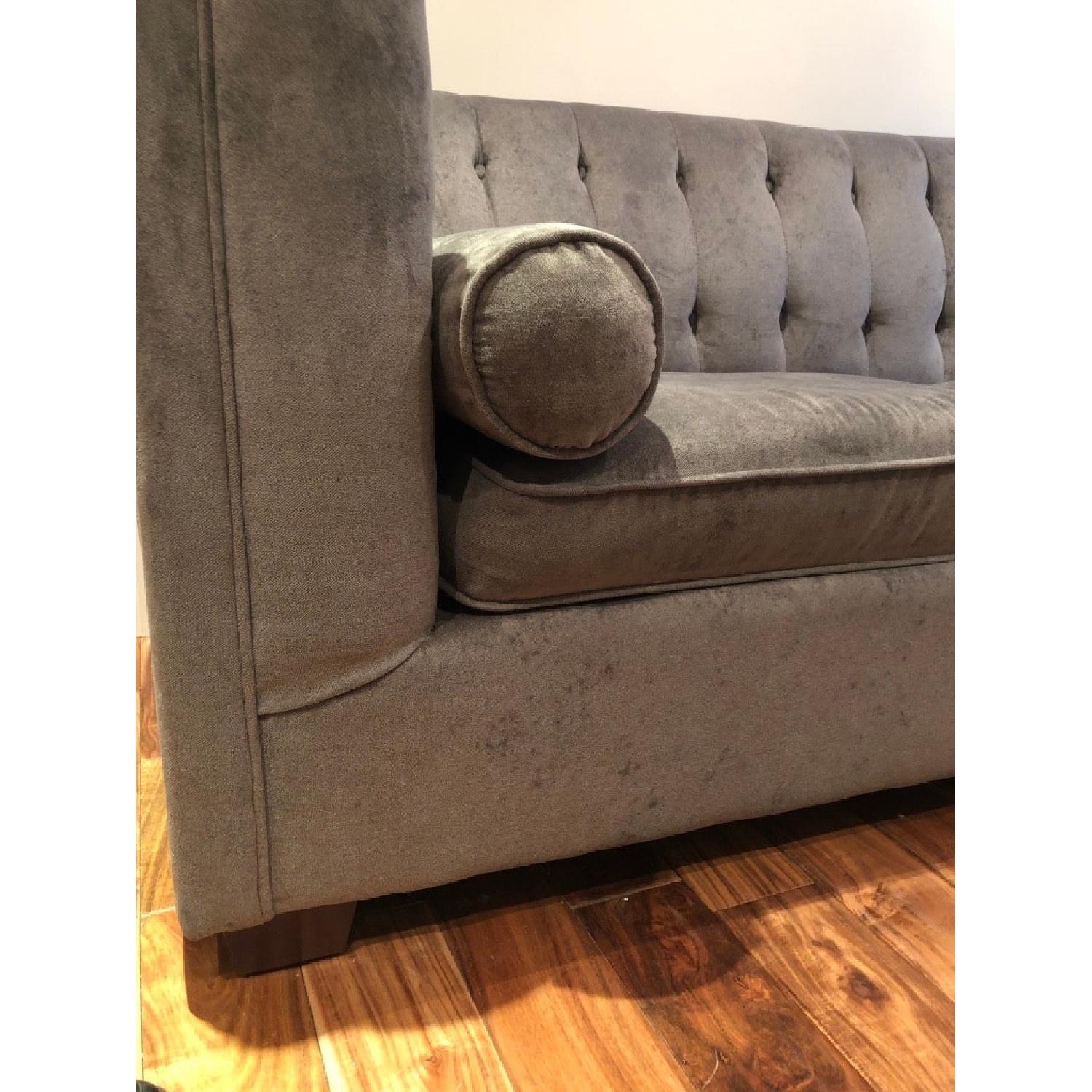 Wildon Home Alexa Charcoal Velvet Sofa - image-2