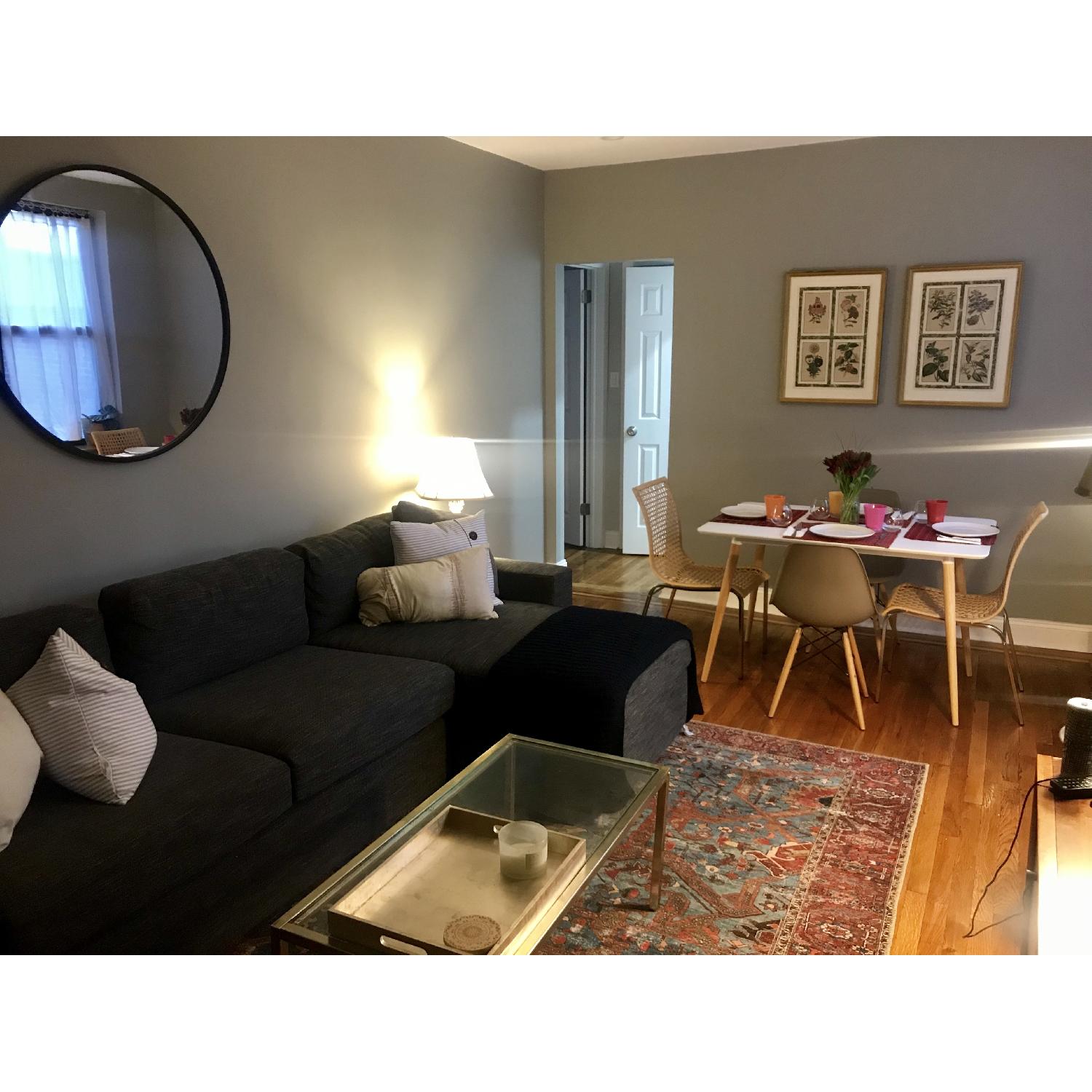 Ikea Nandor Wicker & Metal Dining Chairs - AptDeco