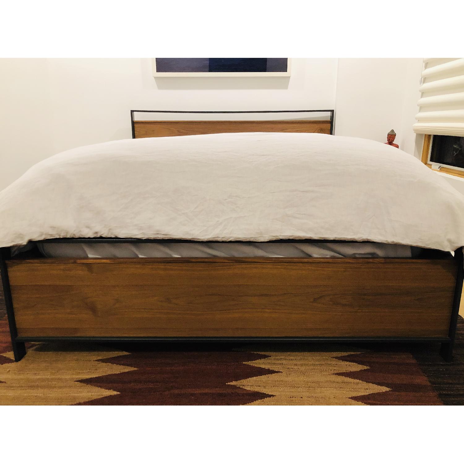 Crate & Barrel Bowery Storage Bed AptDeco