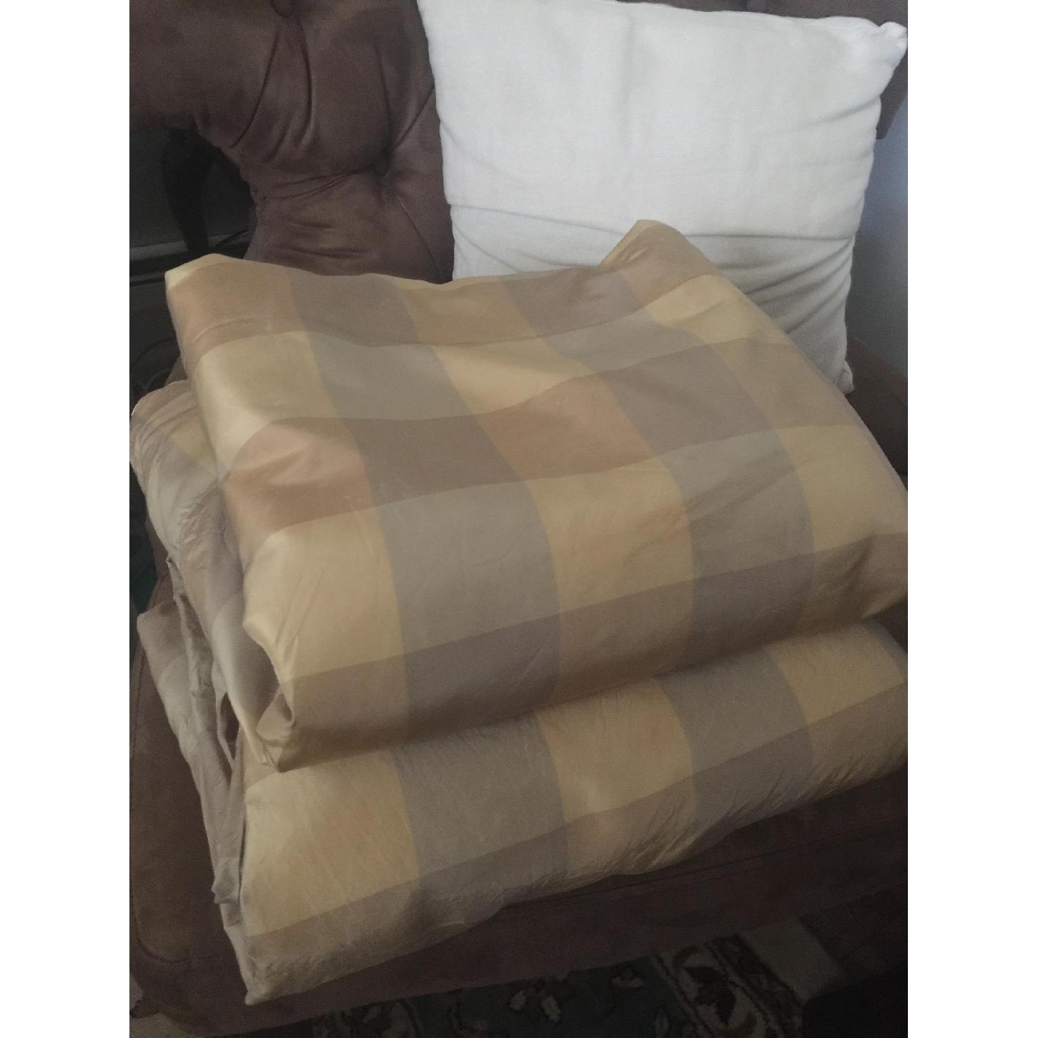 Custom Silk Curtain Panels - image-1