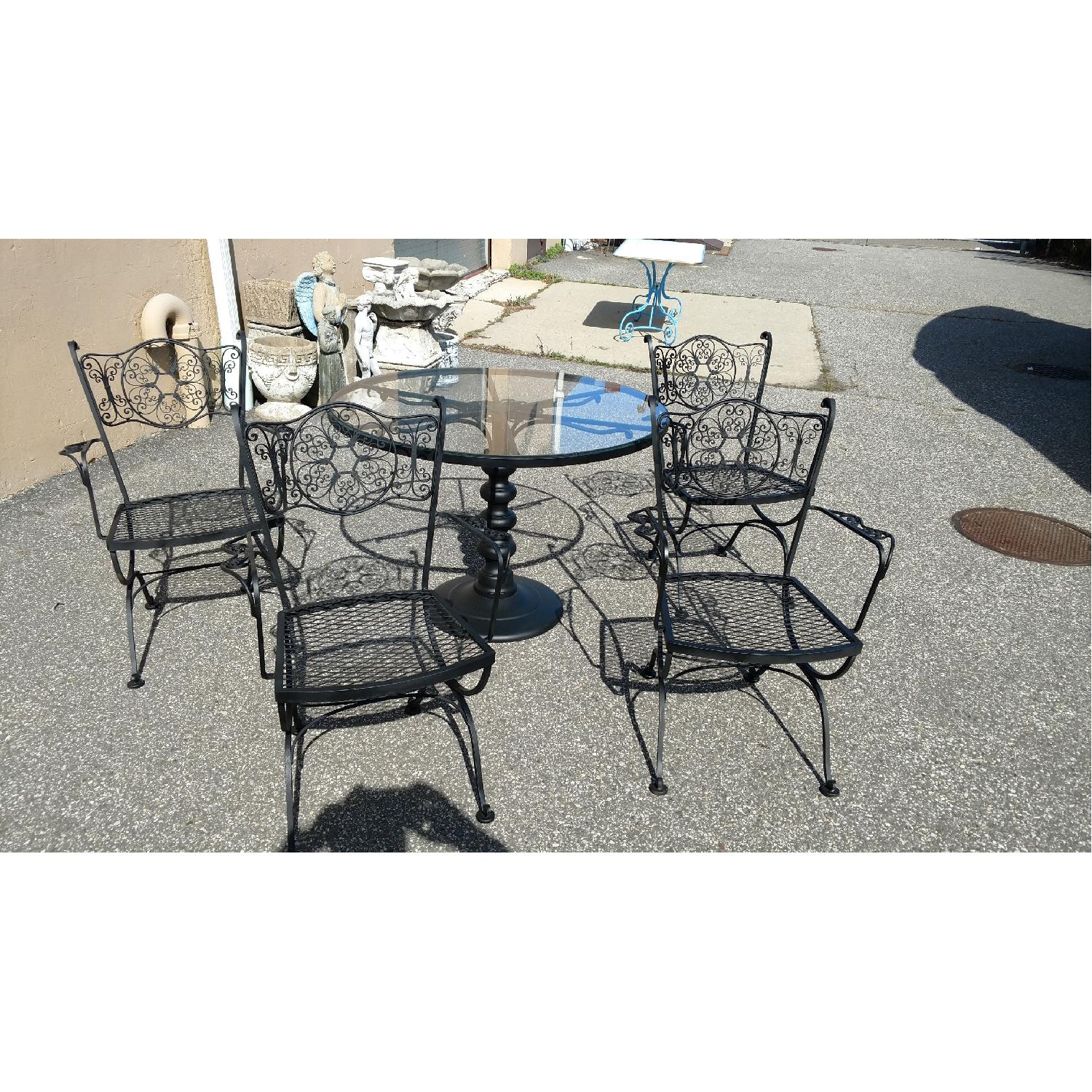 Woodard Furniture 5-Piece Outdoor/Patio Dining Set - image-6