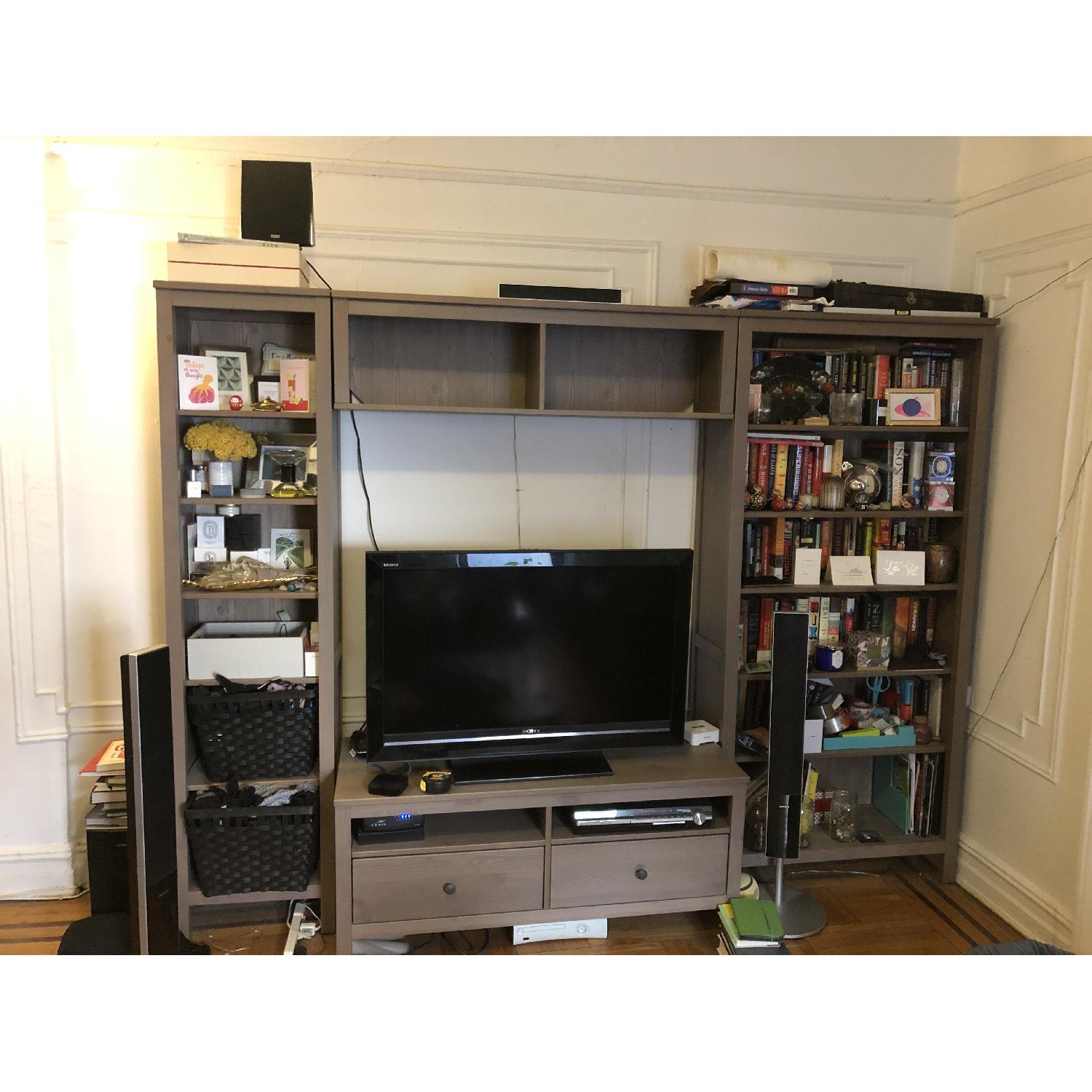 Ikea Hemnes TV Wall Unit AptDeco