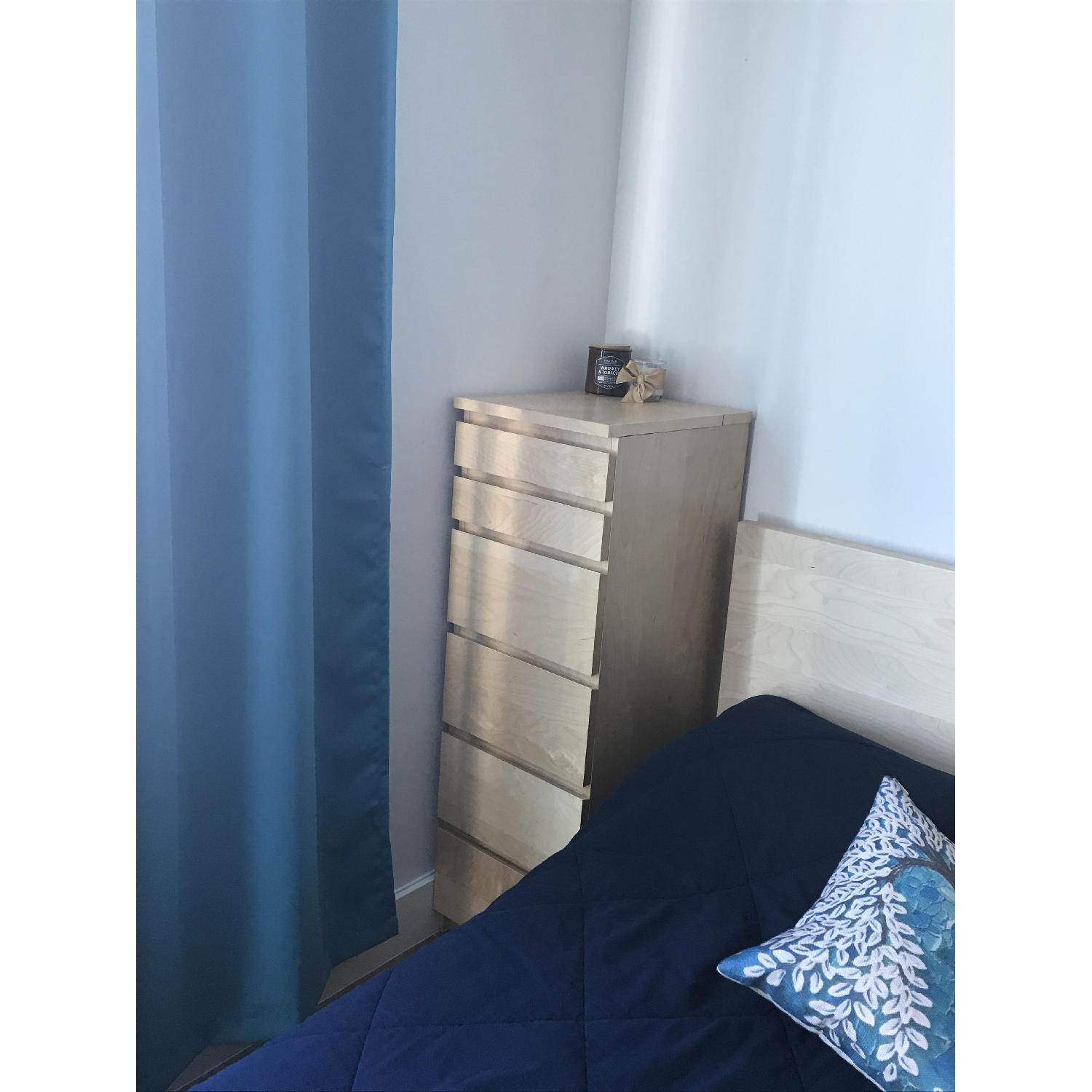 Ikea Malm 6-Drawer Chest w/ Mirror - image-3