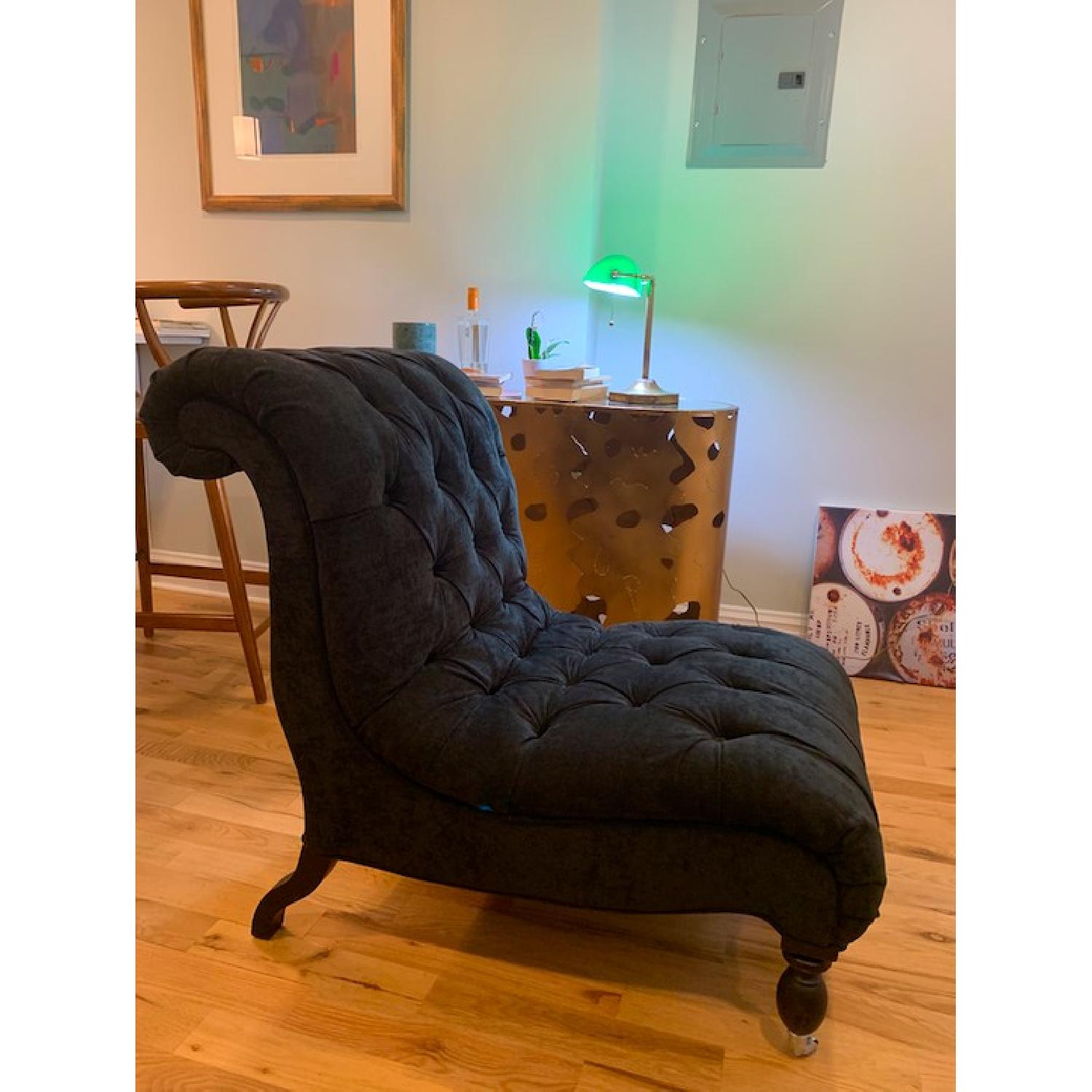 Mitchell Gold + Bob Williams Tufted Upholstery Slipper Chair - image-3