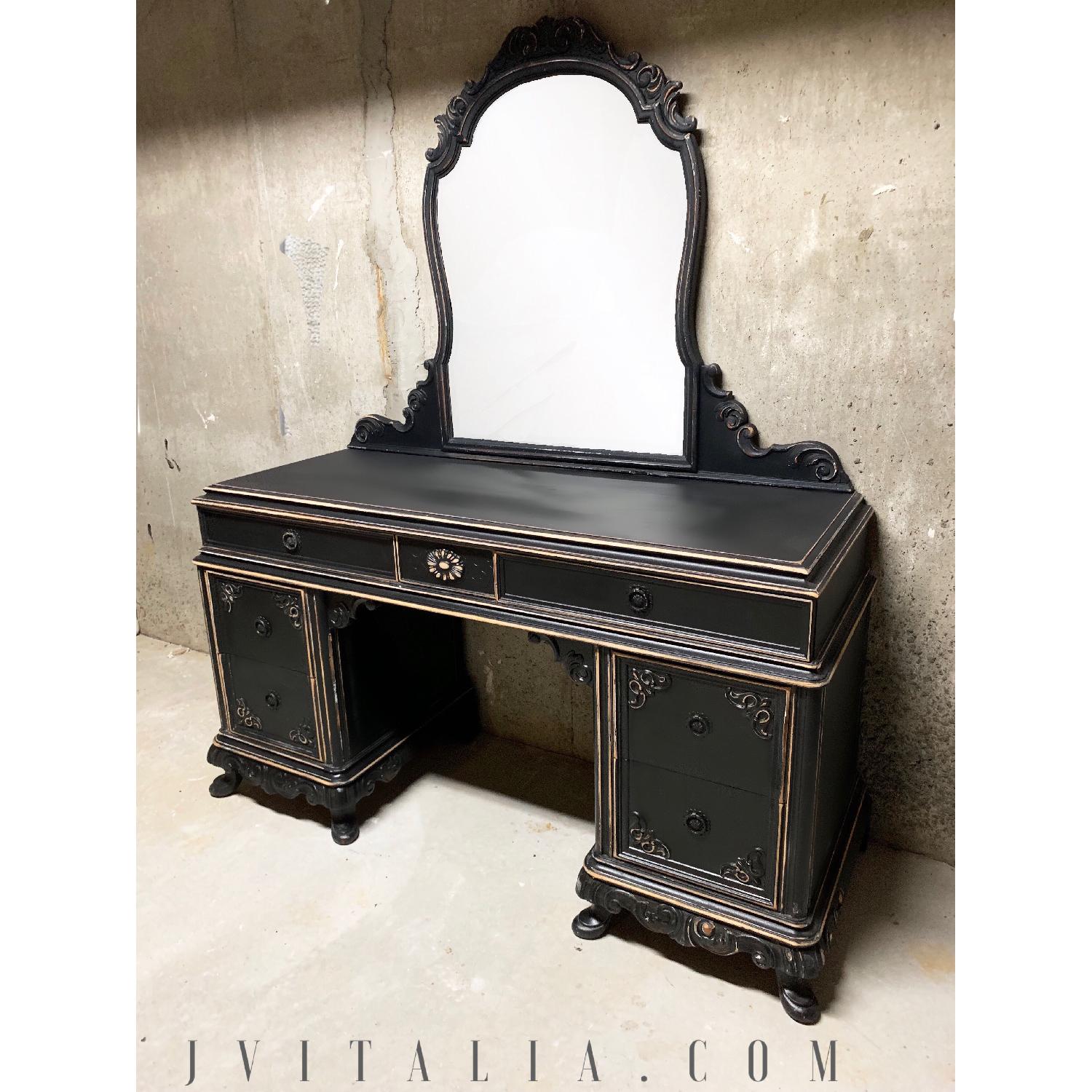 Antique Makeup Vanity/Desk AptDeco