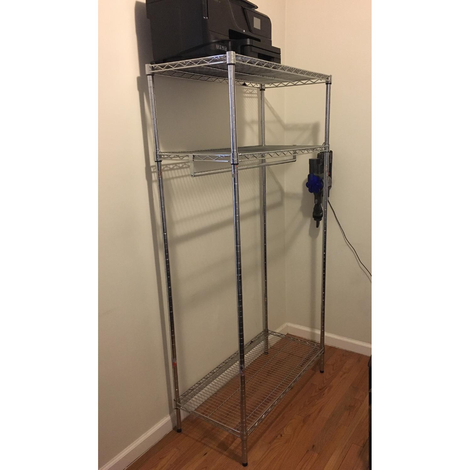 U-Line Stainless Steel Wire Shelving Unit - image-1