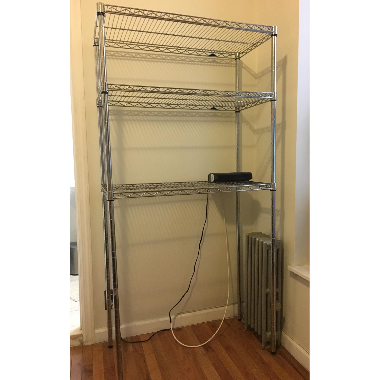 U-Line Stainless Steel Wire Shelving Unit - image-2