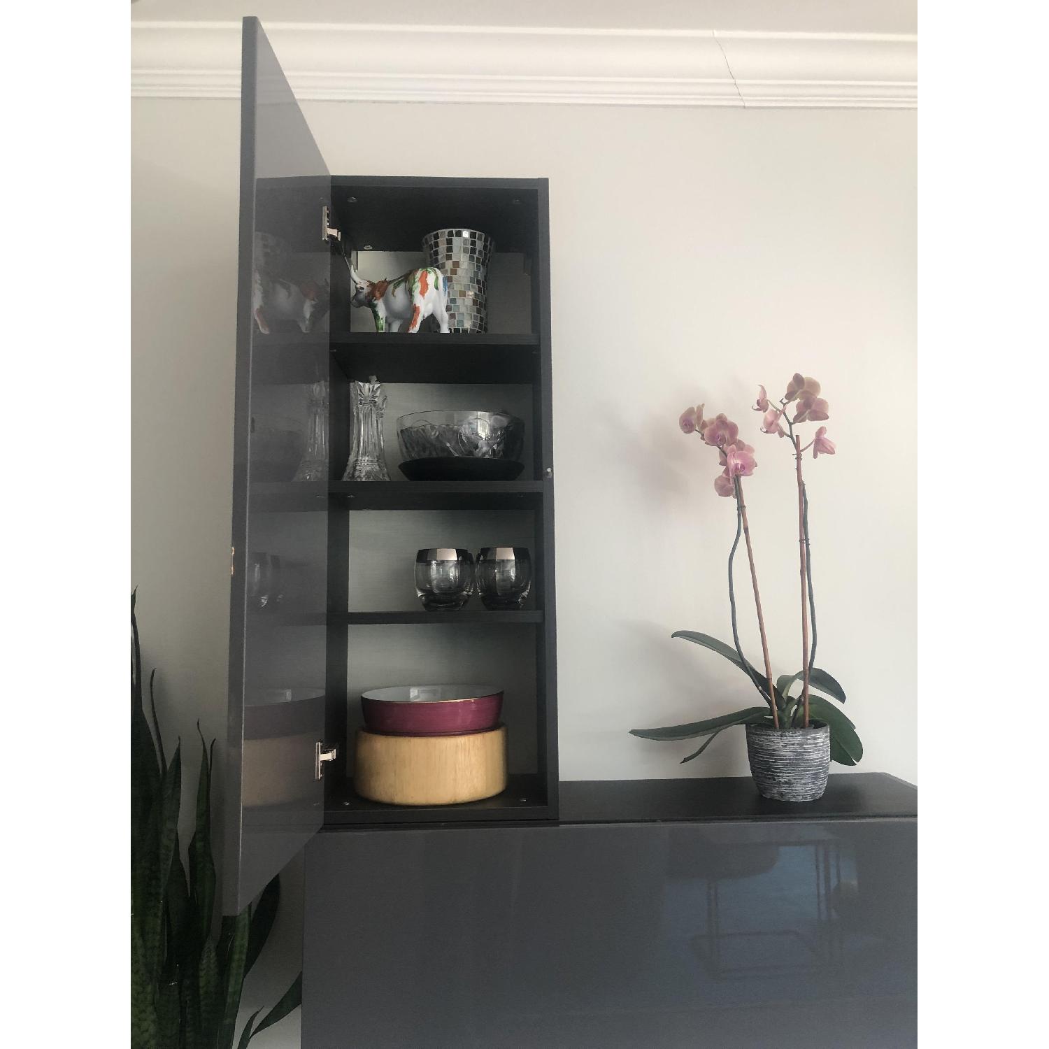 Grey L Shaped Wall Units - image-4