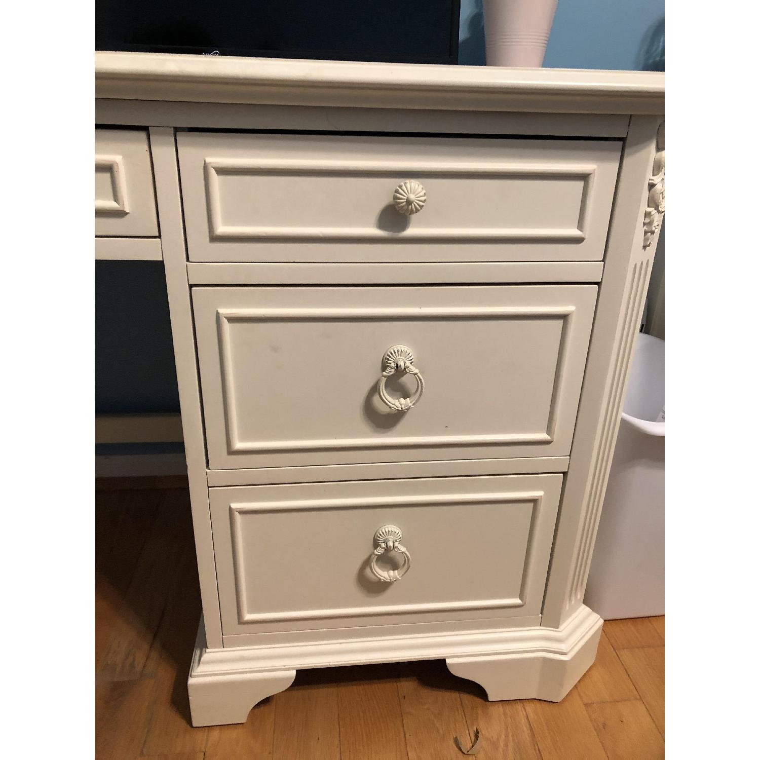 Legacy Classic Furniture White Victorian Style Desk & Chair - image-2