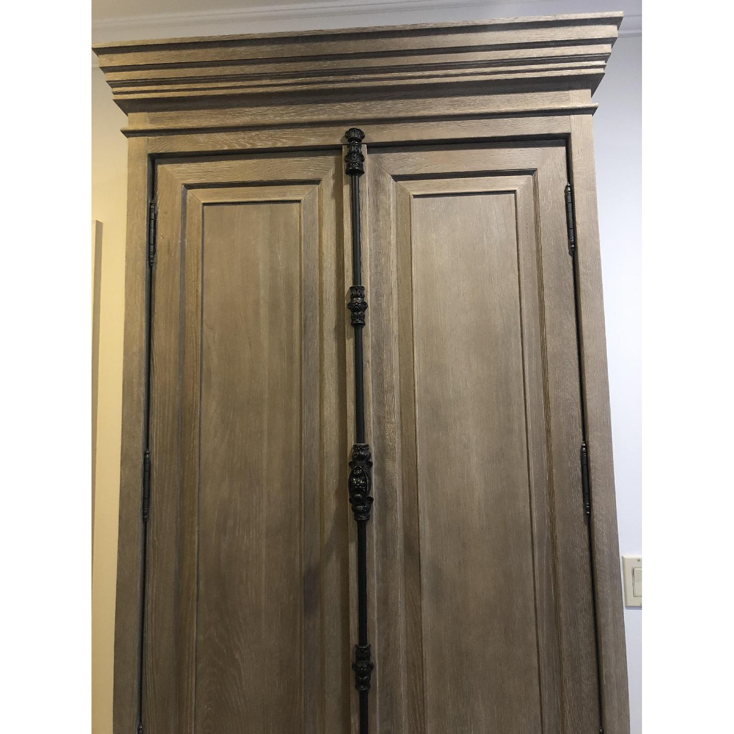 Restoration Hardware French Panel Double-Door Cabinet - image-5