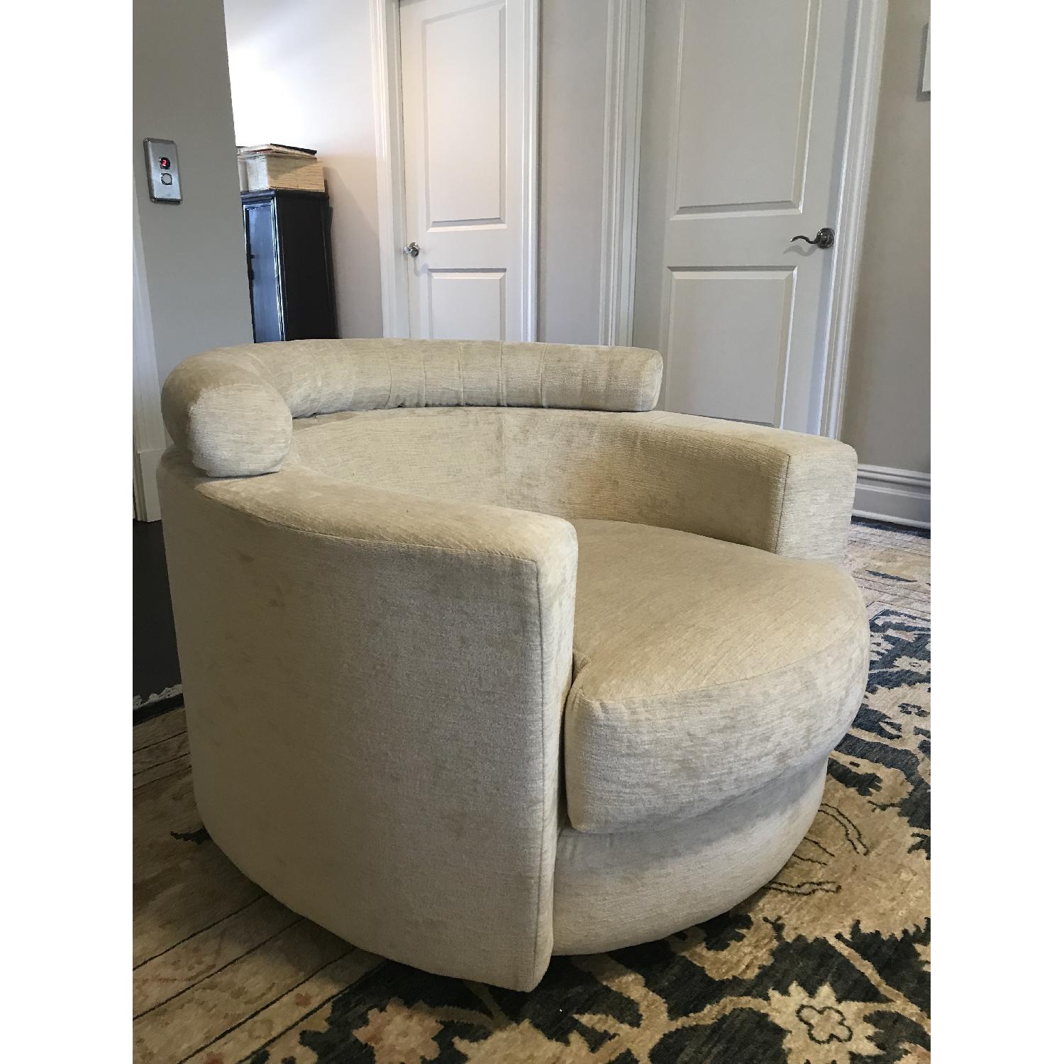 Roche Bobois Symbole Sectional Sofa + Swivel Chair - image-4