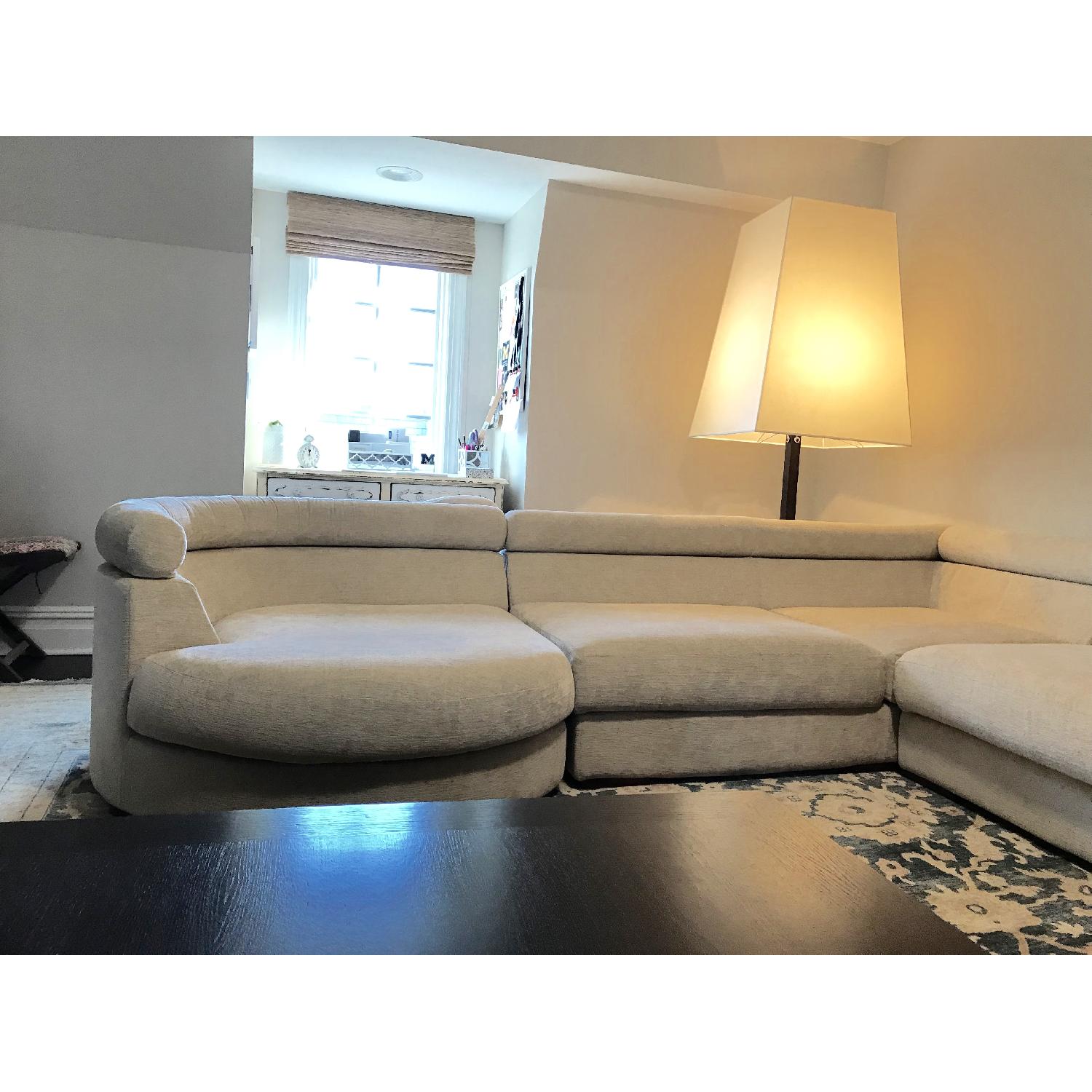 Roche Bobois Symbole Sectional Sofa + Swivel Chair - image-6