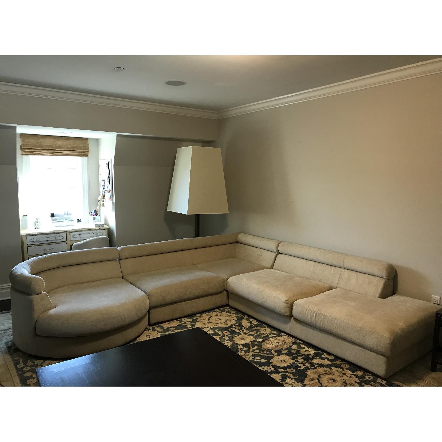 Roche Bobois Symbole Sectional Sofa + Swivel Chair - image-10