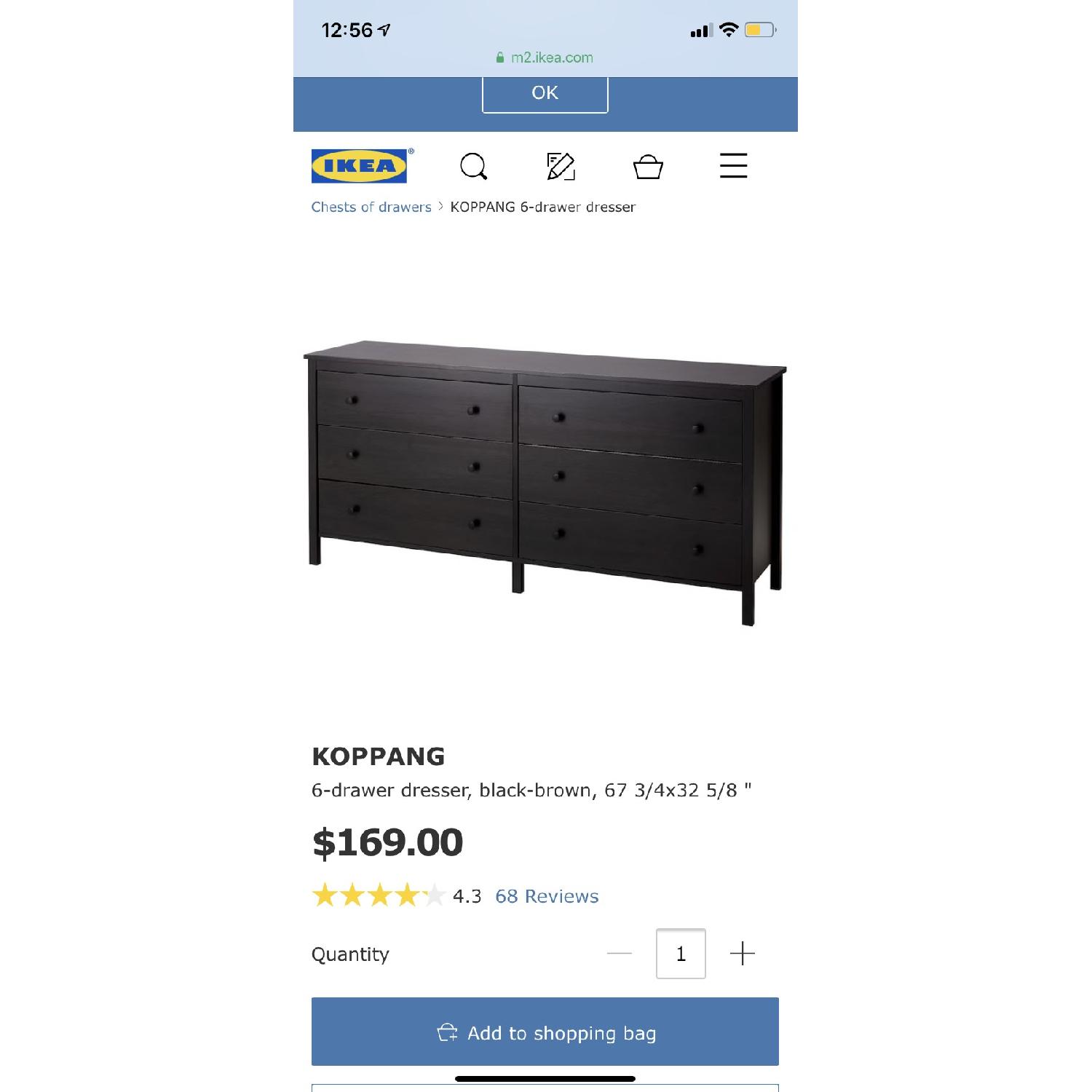 Ikea Koppang 6-Drawer Dresser - image-1