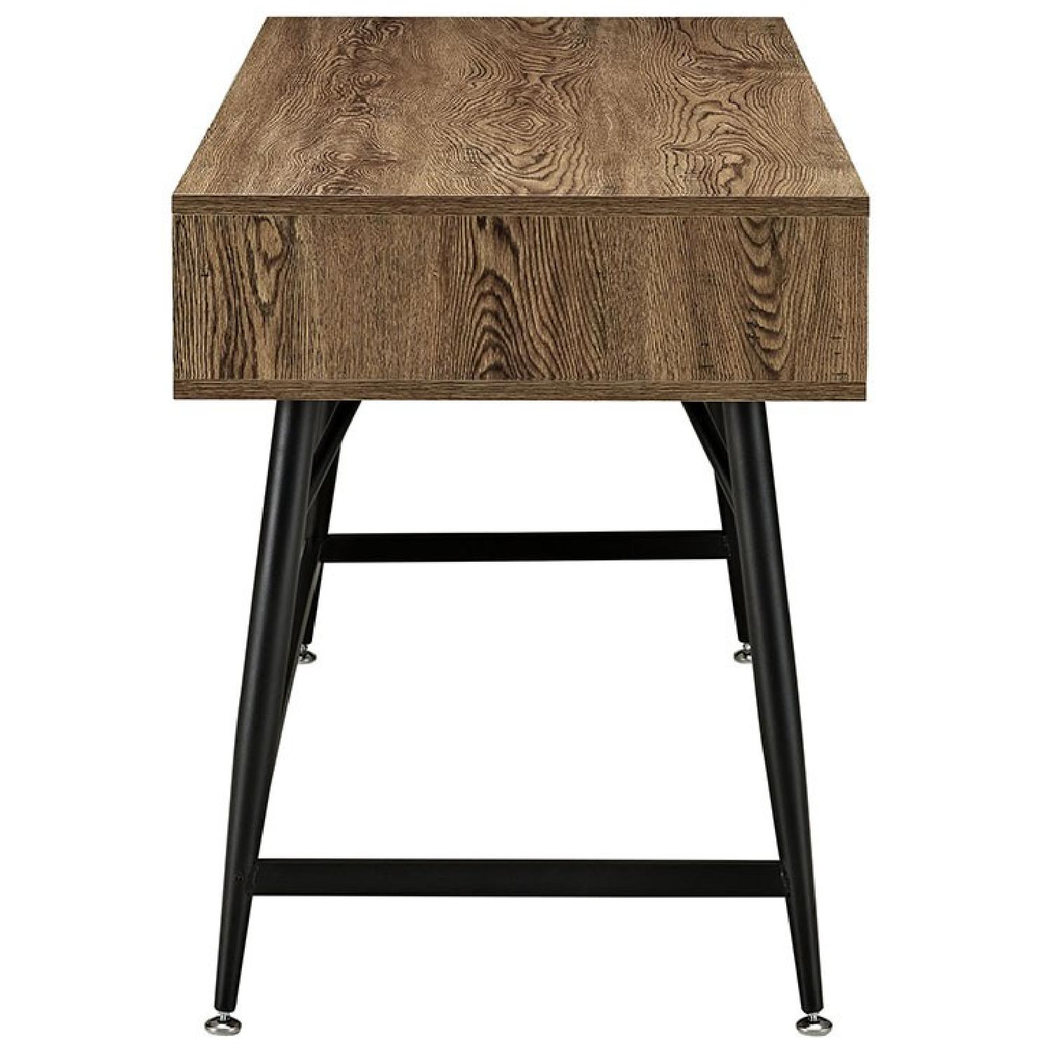 Manhattan Home Design Modern Office Desk in Walnut - image-2