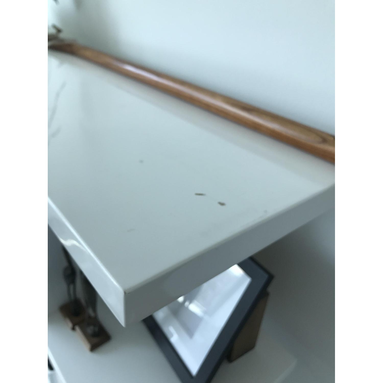 CB2 3.14 White Bookcase - image-4