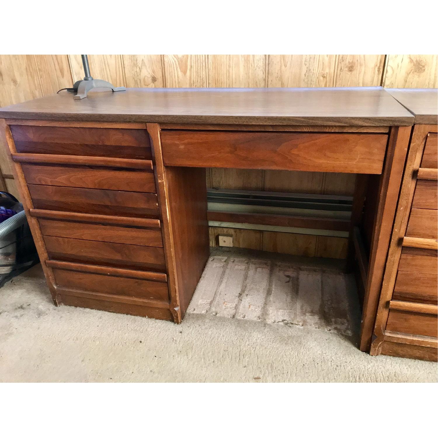 Kroehler Brown Desk - image-2