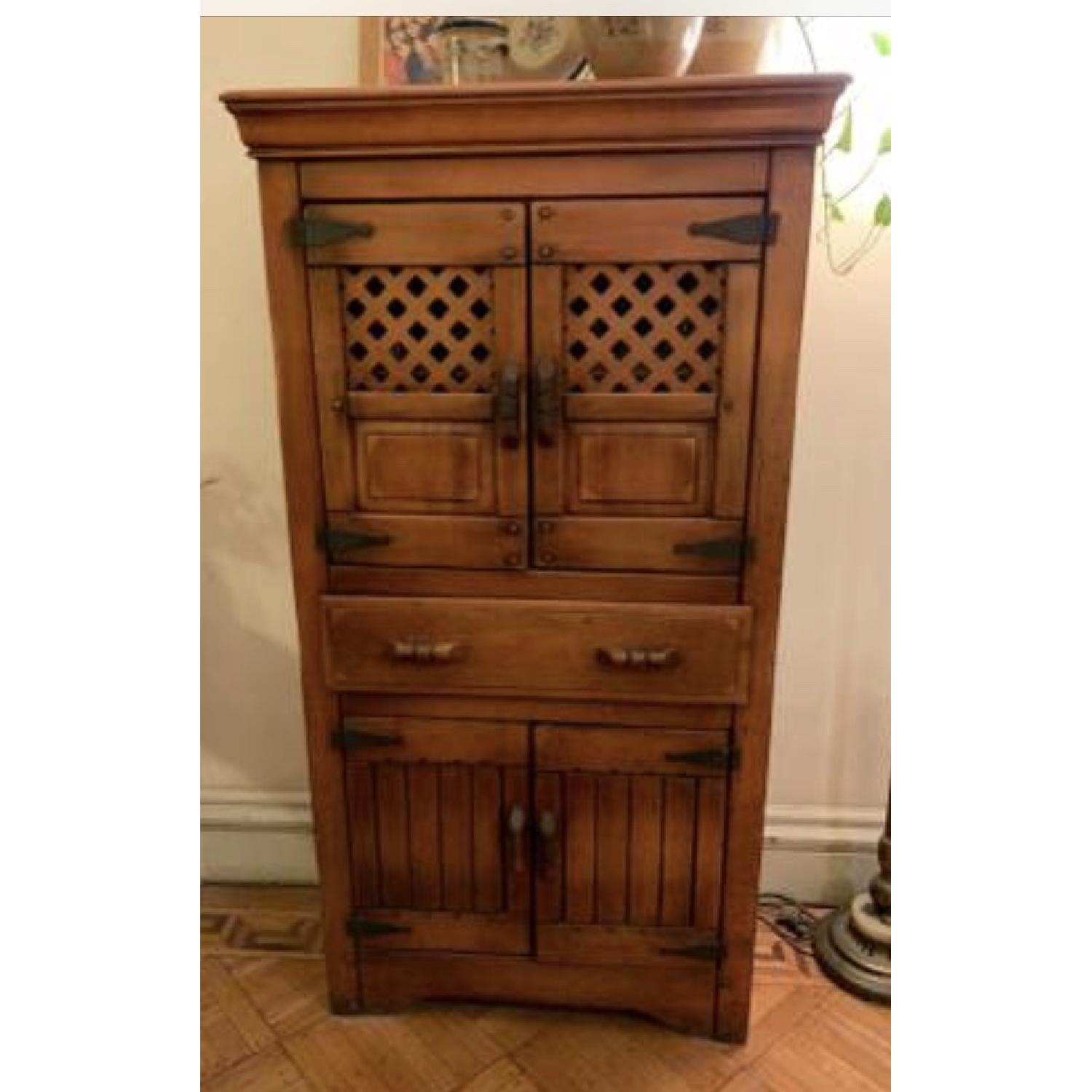 Vintage Rustic Armoire/Storage AptDeco