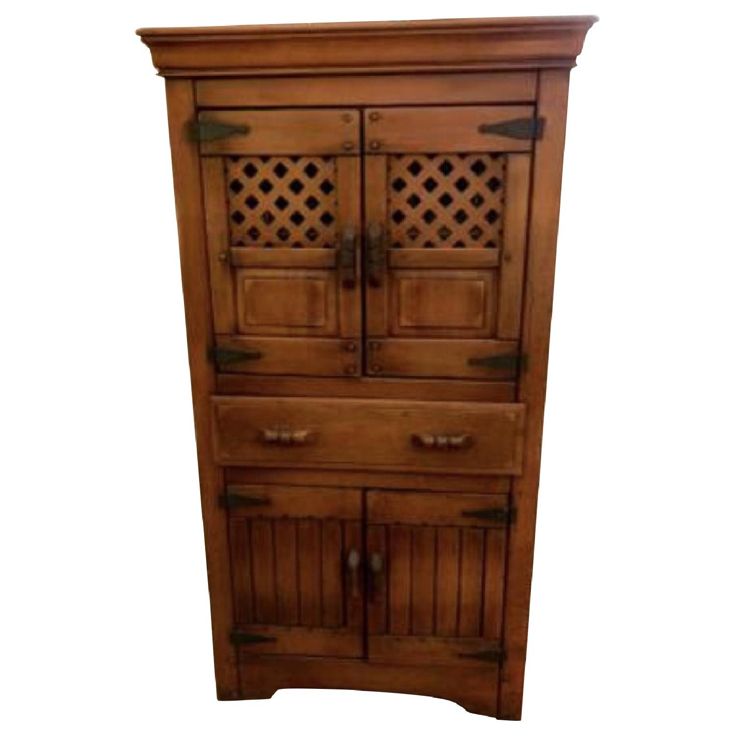 Vintage Rustic Armoire/Storage AptDeco